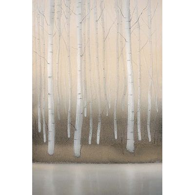 Pearly Aspen Trees II