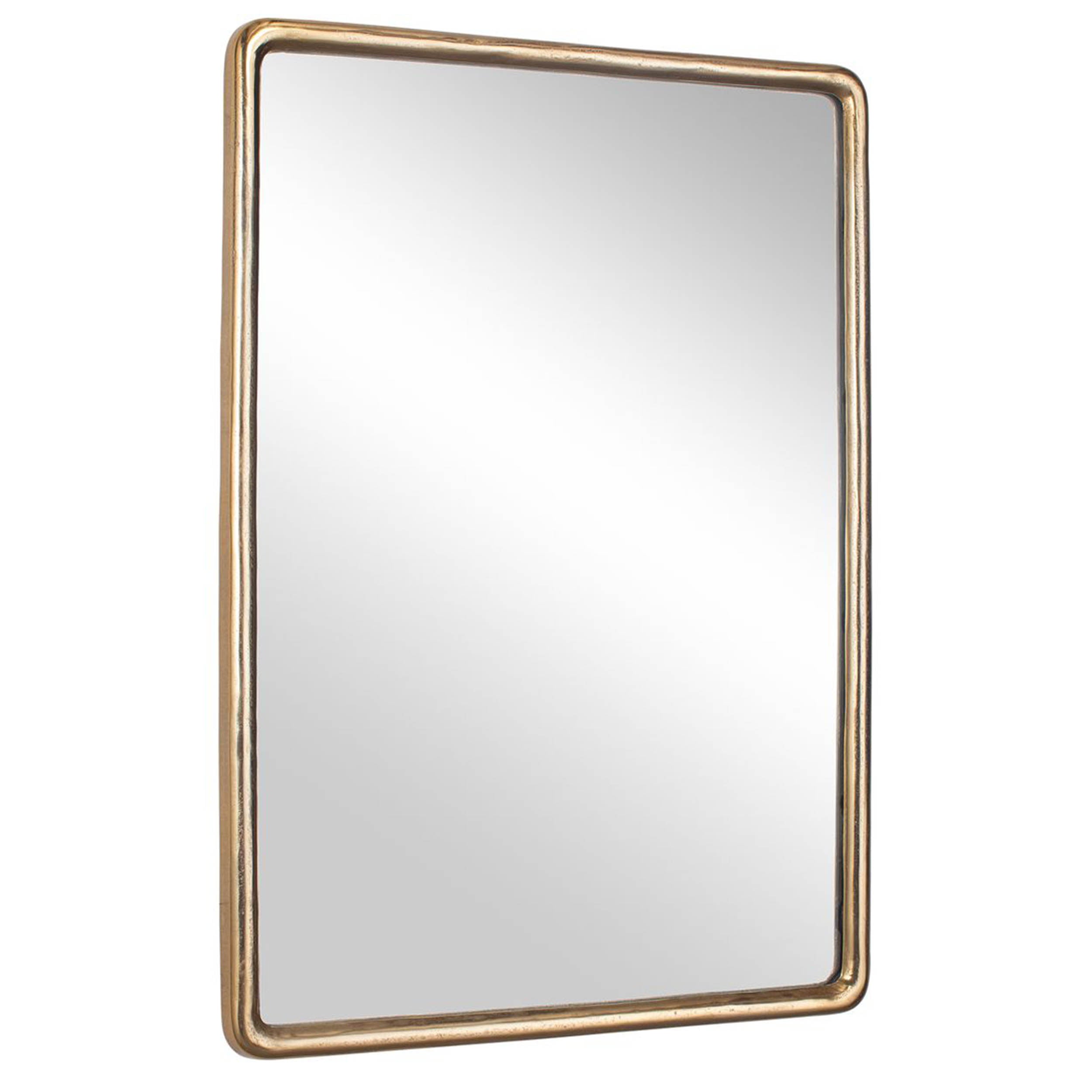 Burton Indoor-Outdoor Mirror, Gold