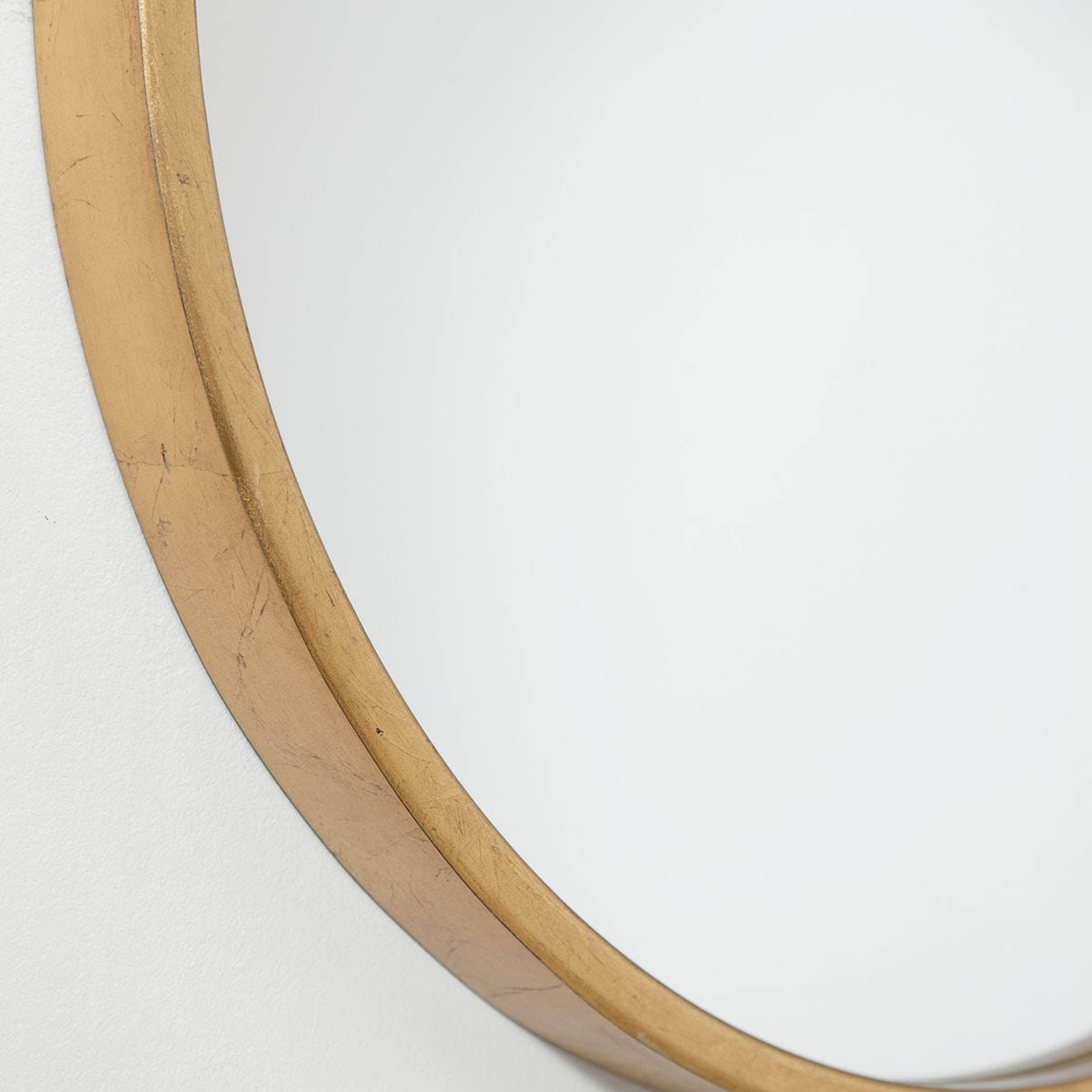 Varina Oval Mirror, Gold