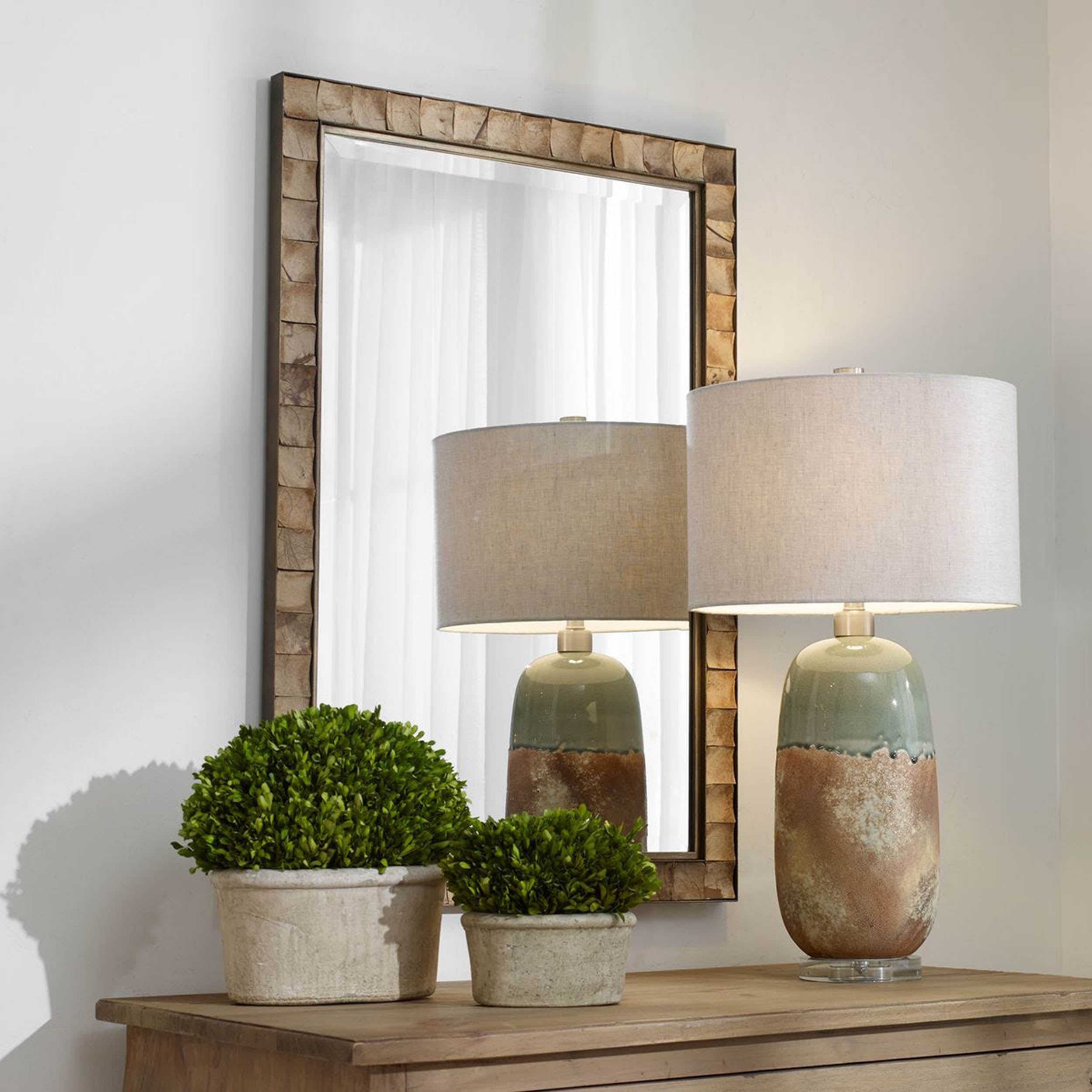 Cocos Mirror, Gold
