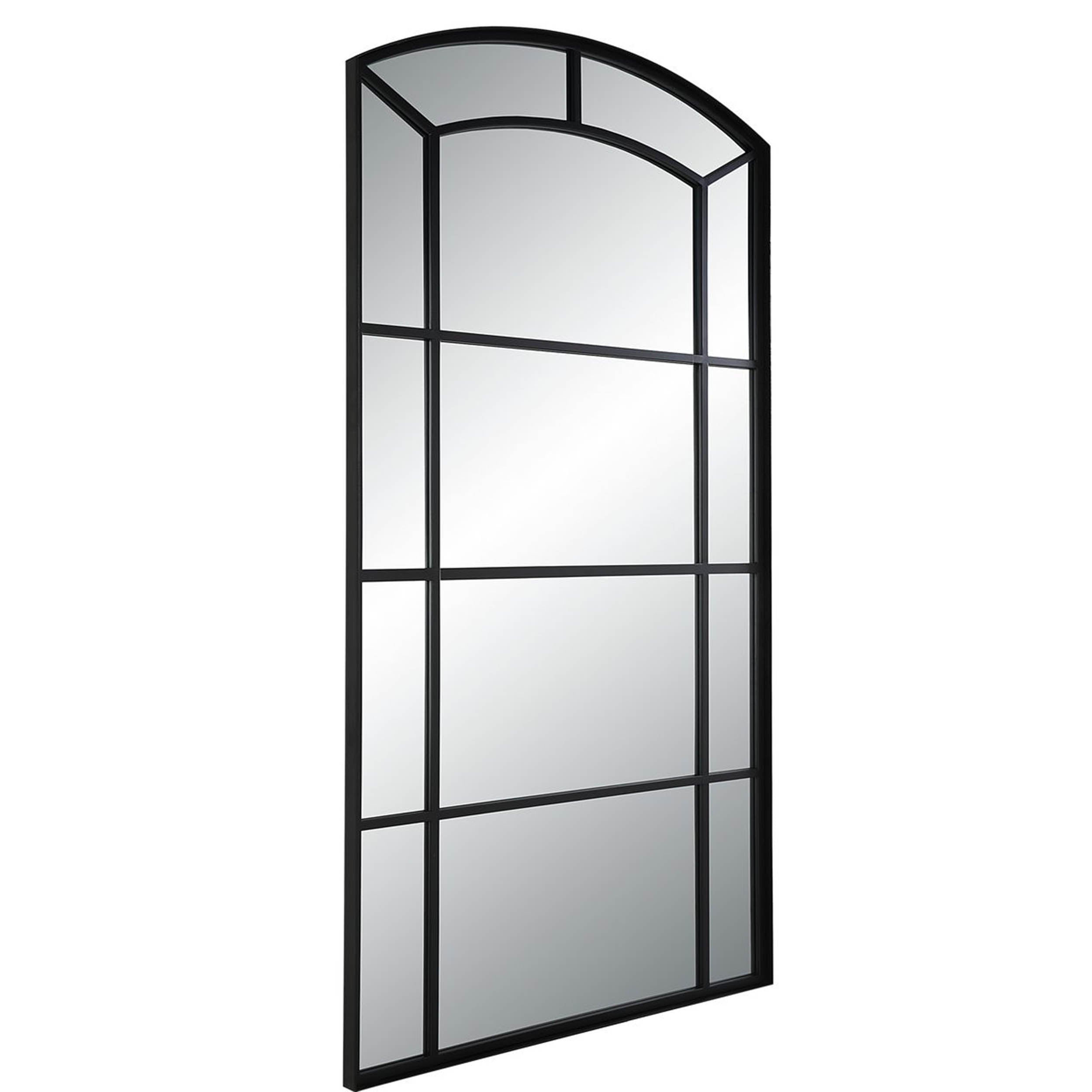 Camber Arch Mirror, Black