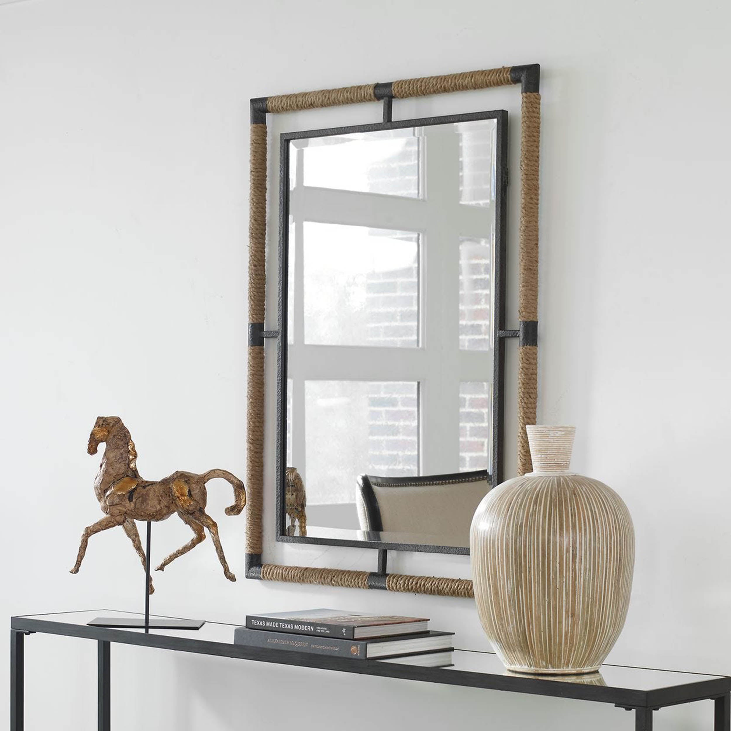 Melville Mirror, Black