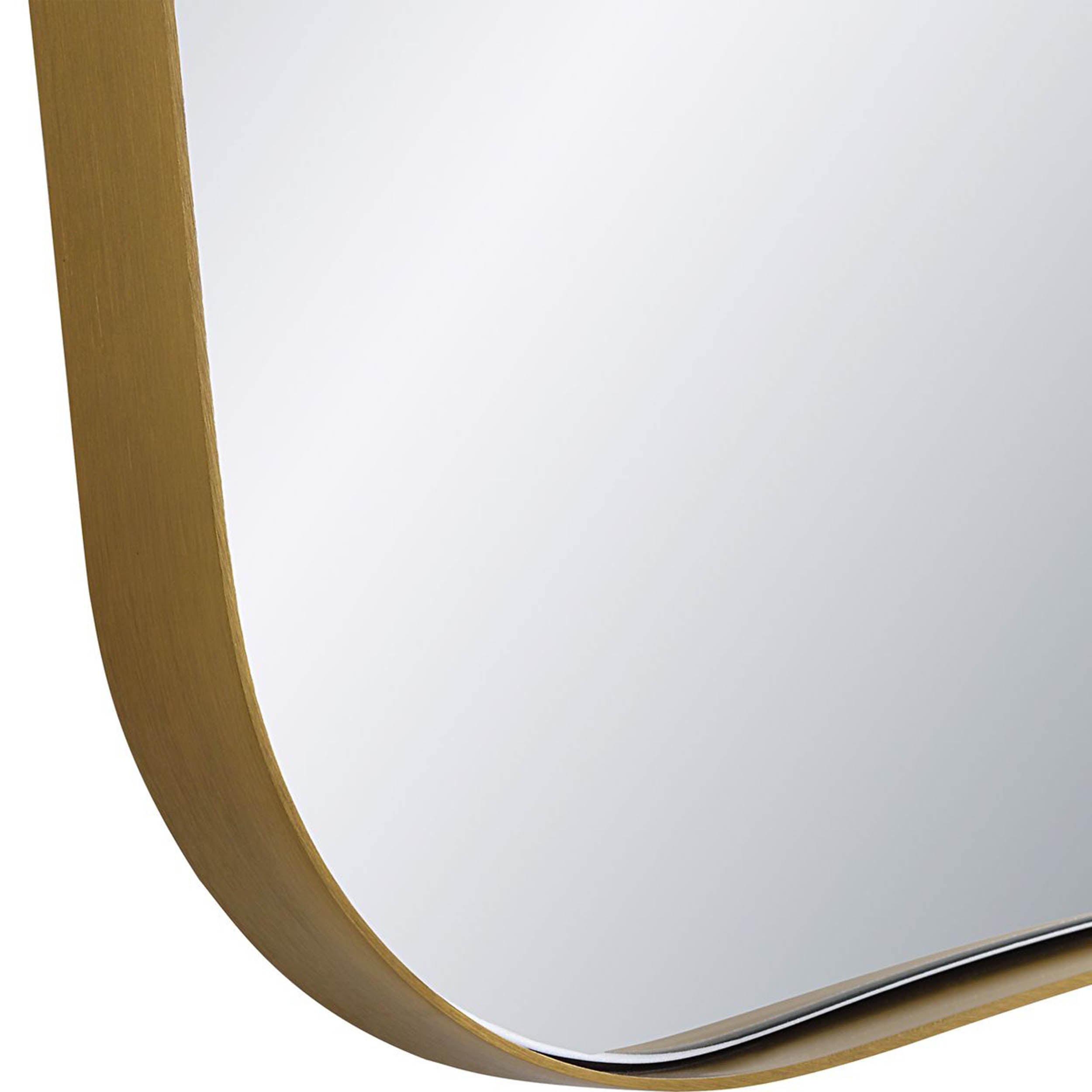 Belvoir Mirror, Brass