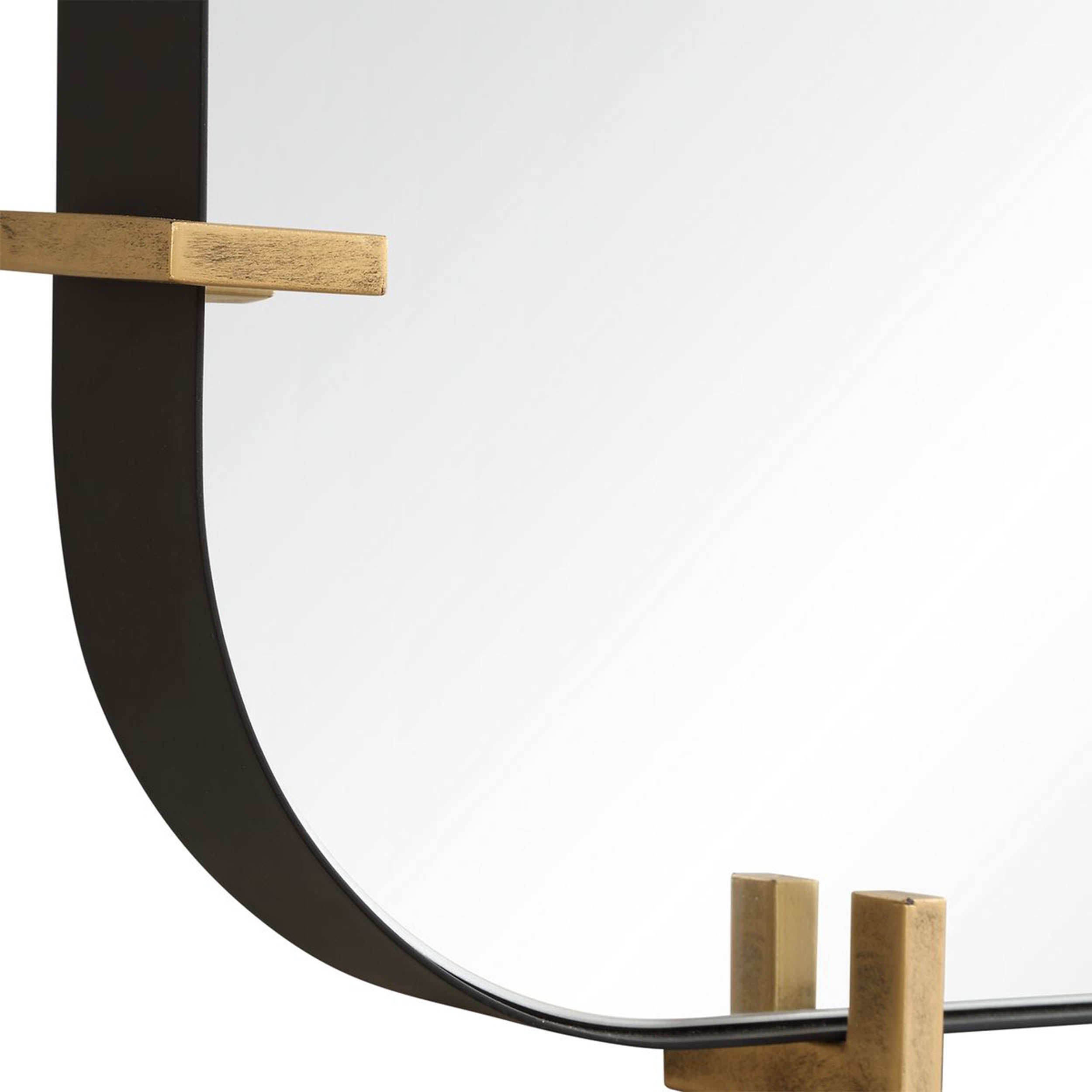 Pali Tall Mirror, Black