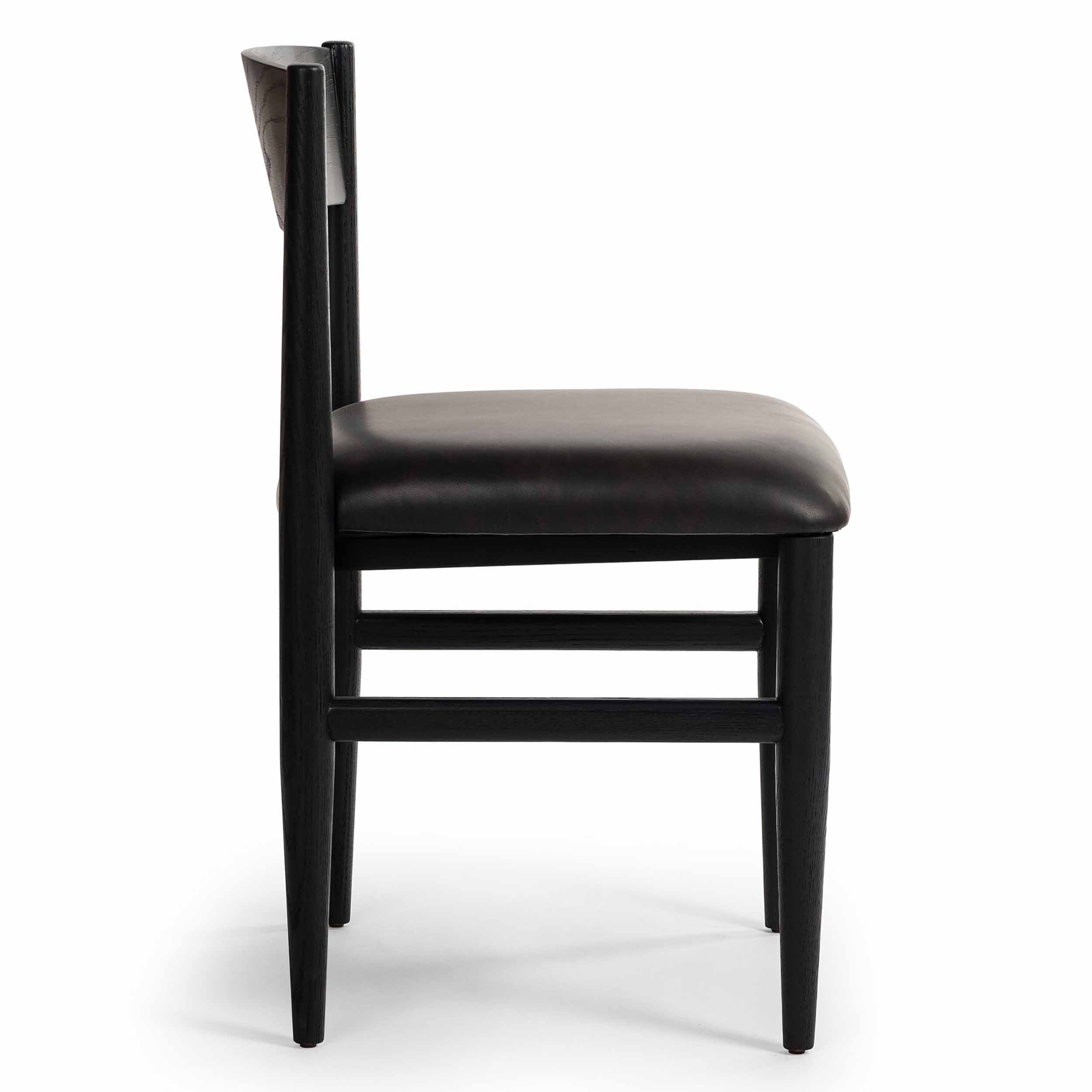 Mavery Armless Dining Chair, Sierra Espresso