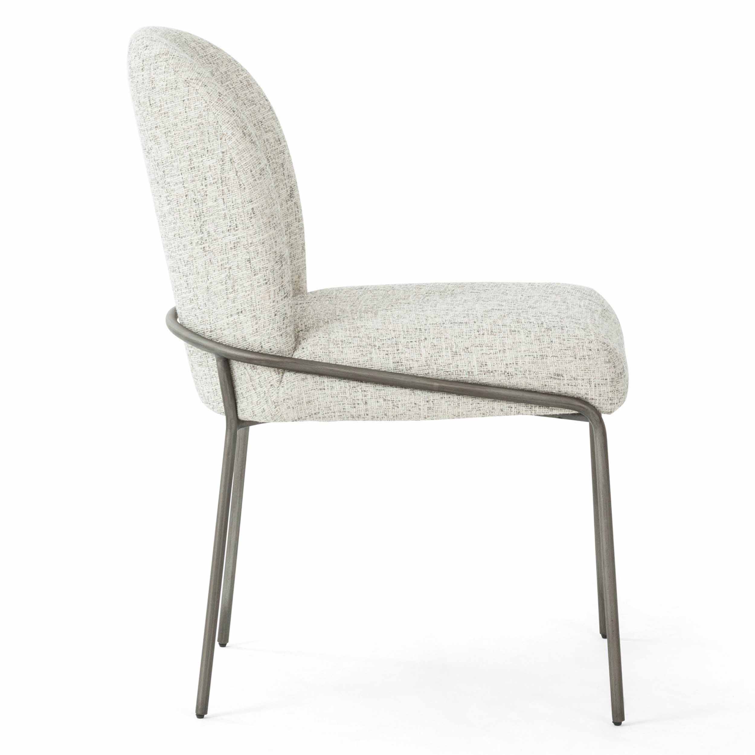 Astrud Dining Chair, Lyon Pewter