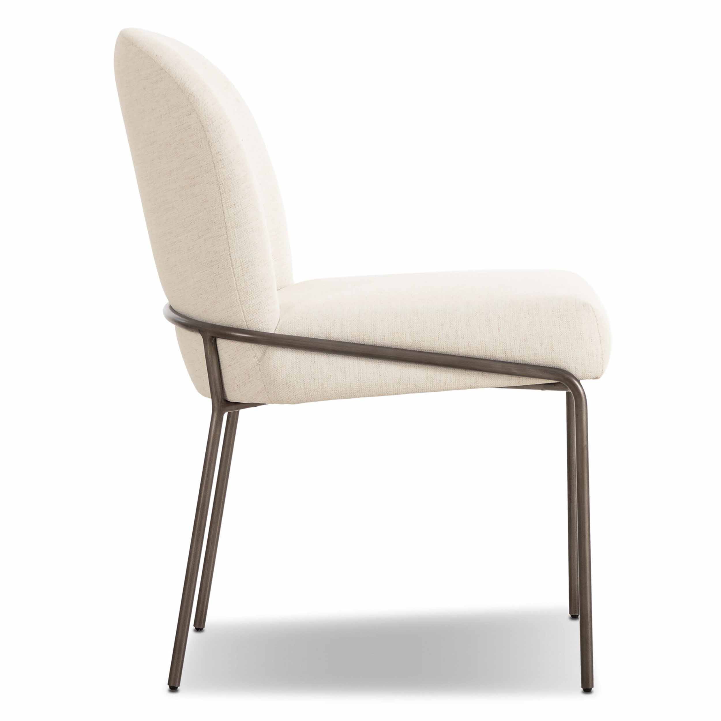 Astrud Dining Chair, Crypton Nomad Snow