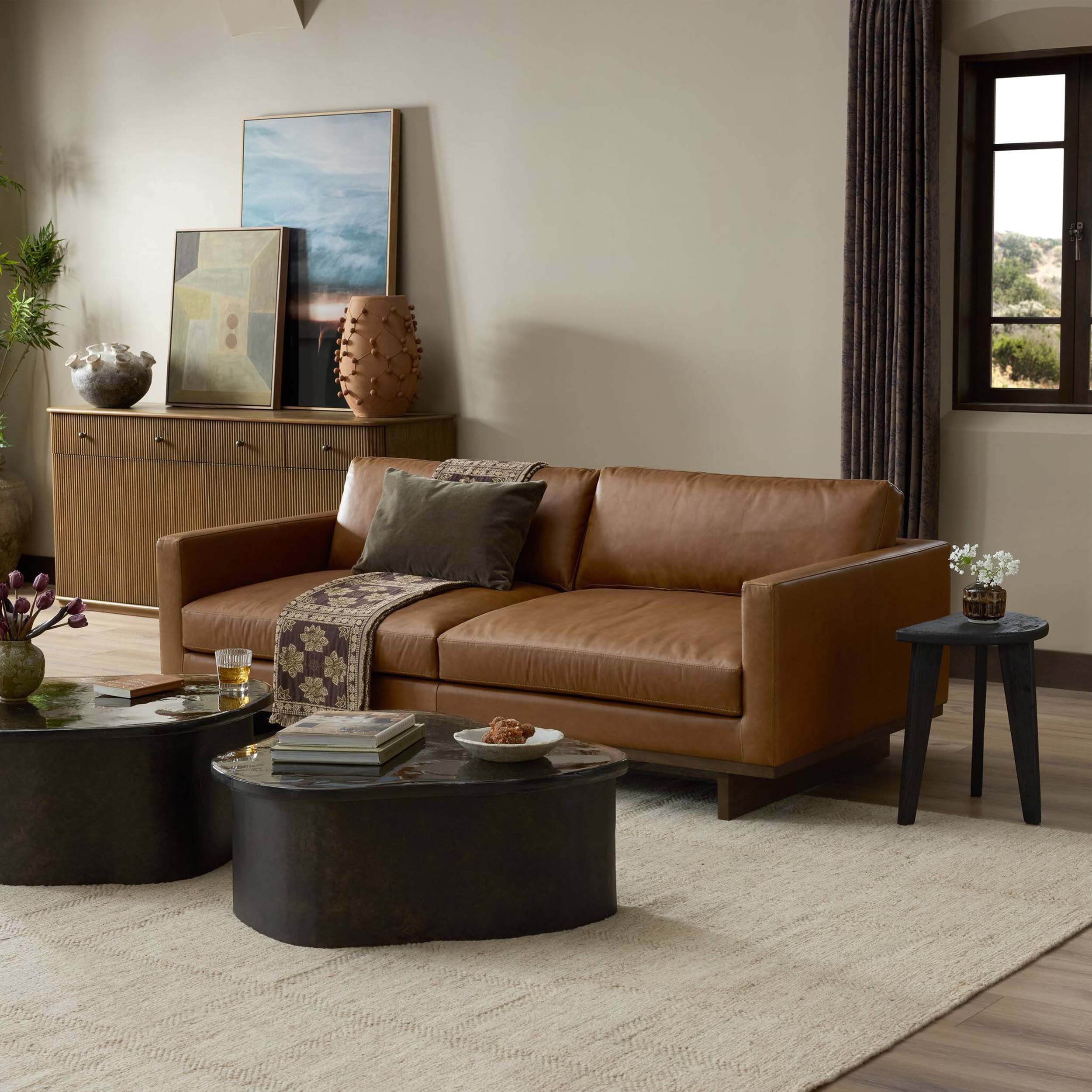 Everly Sofa, Sonoma Chestnut