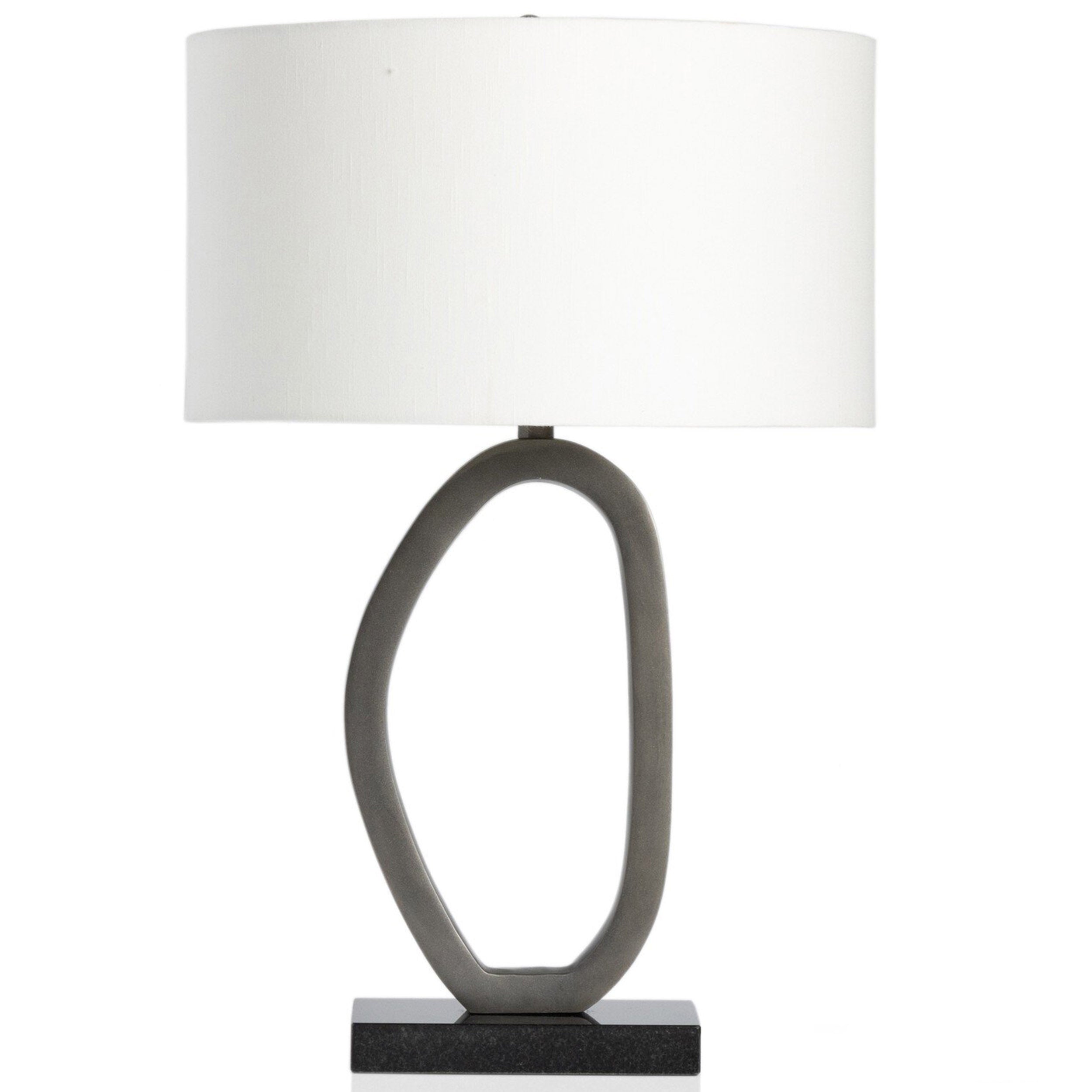 Bingley Table Lamp, Slate Aluminium