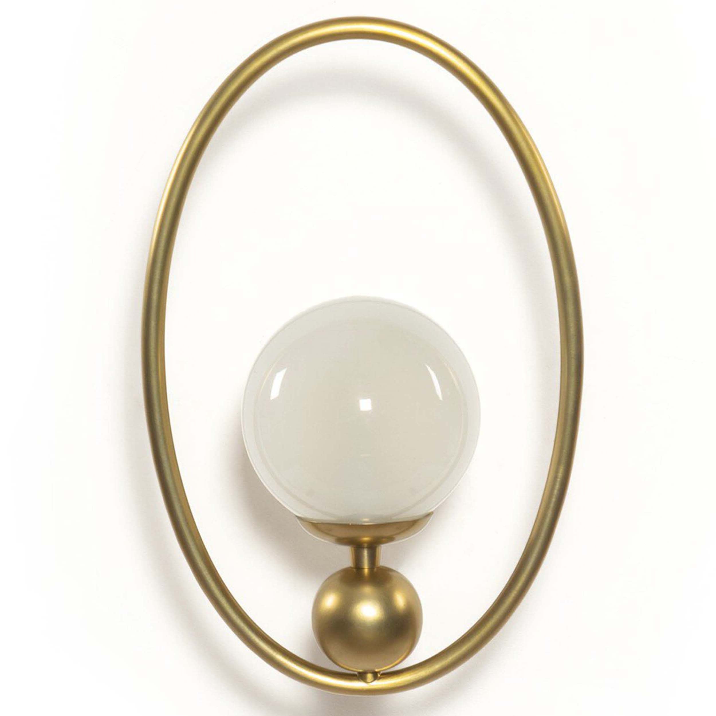 Elliot Sconce, Frosted Glass