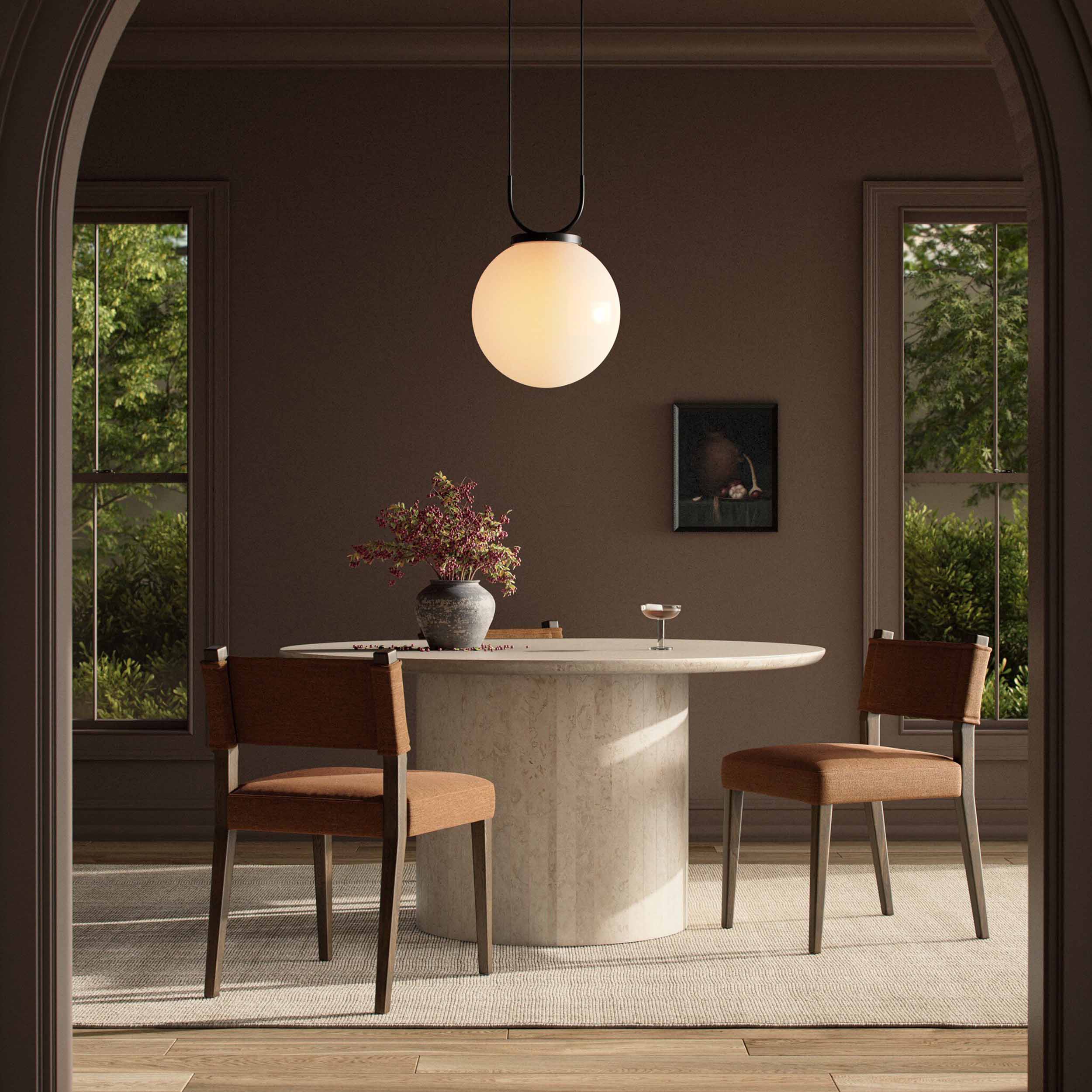 Ferris Dining Chair, Laughlin Ochre