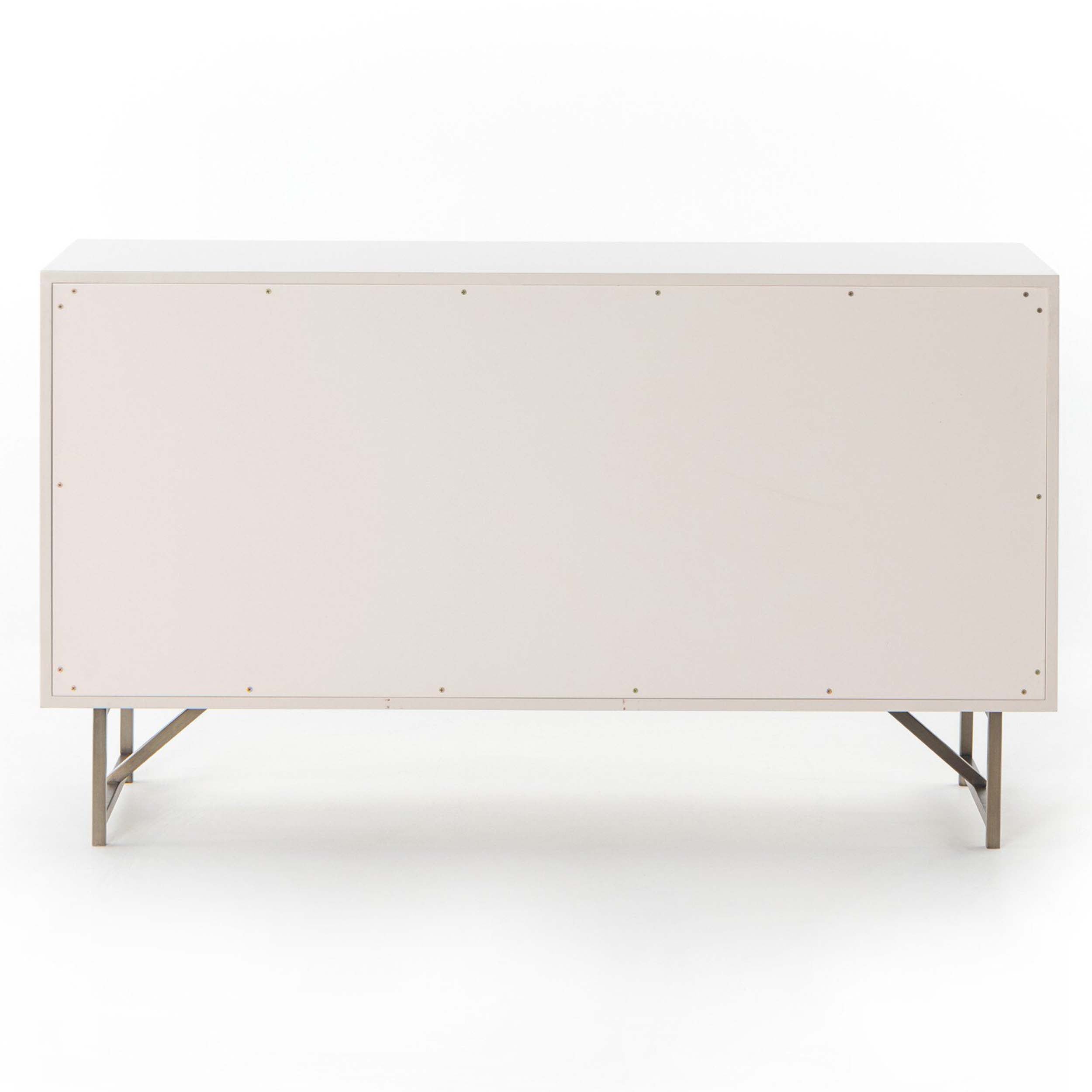 Van 7 Drawer Dresser, Matte Alabaster