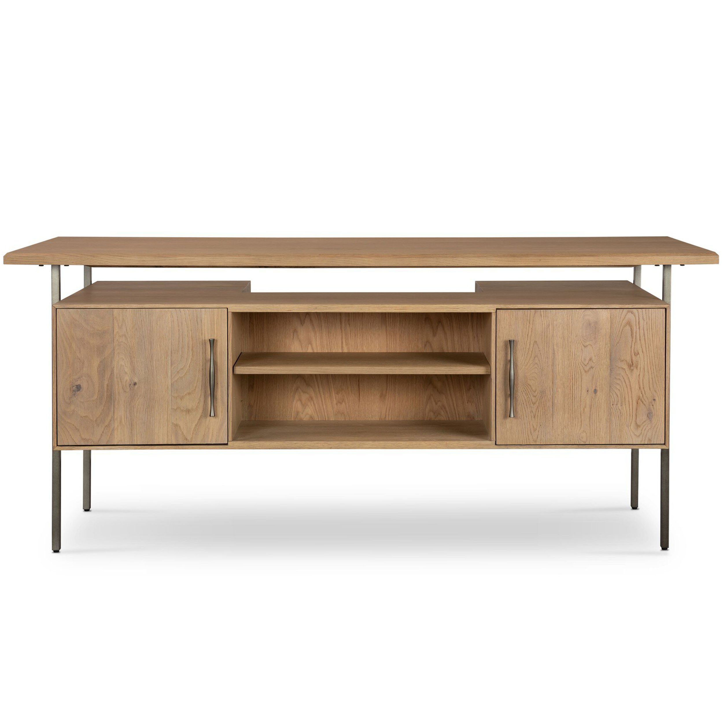 Lauren Desk, Natural Resawn Oak