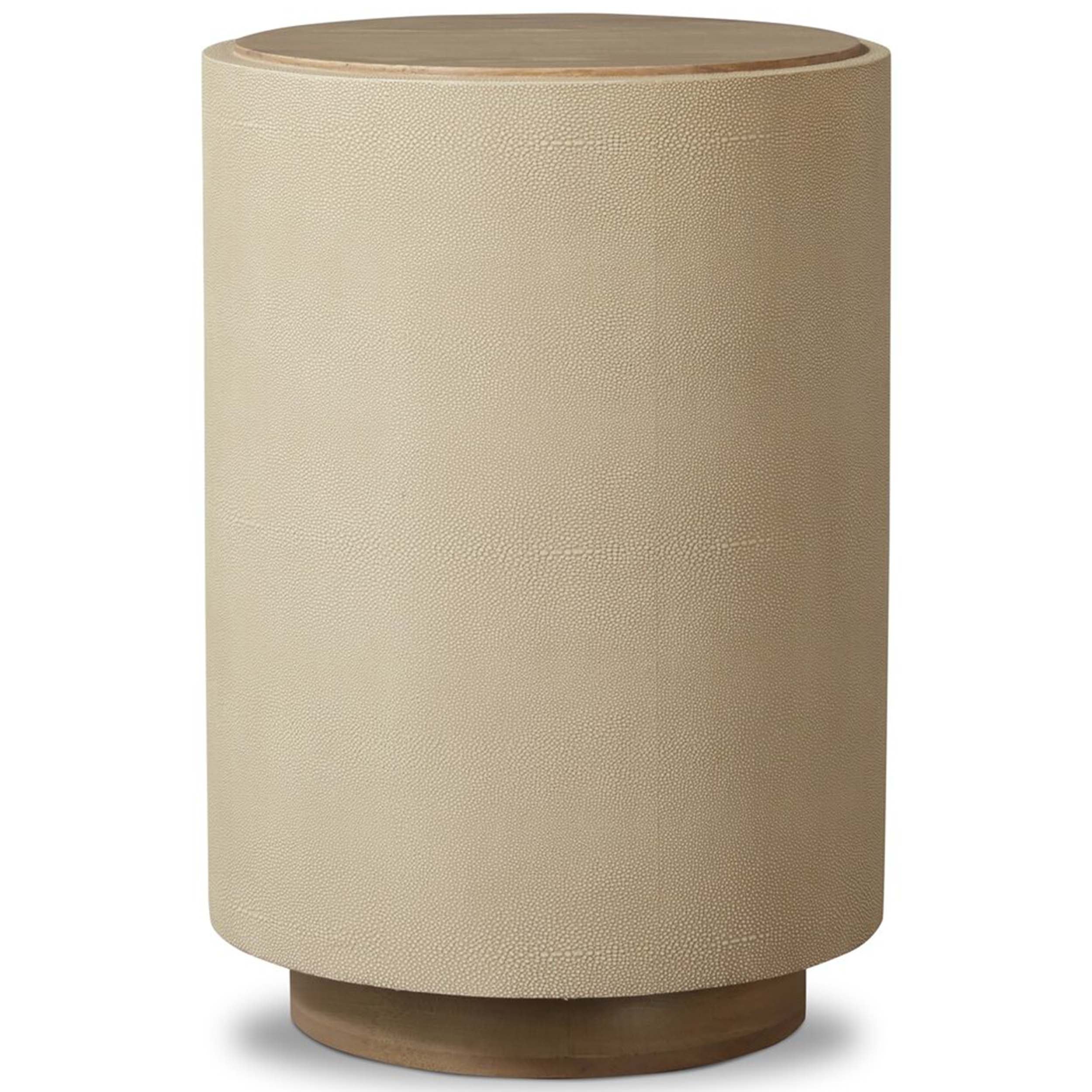 Crosby Side Table, Natural Resawn Oak