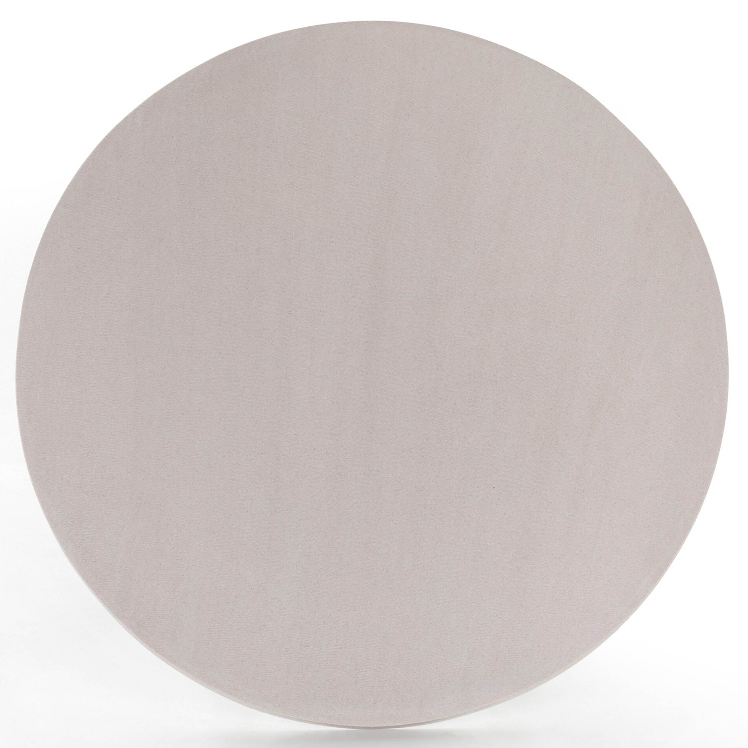 Cyrus Outdoor Round Dining Table, Natural Sand