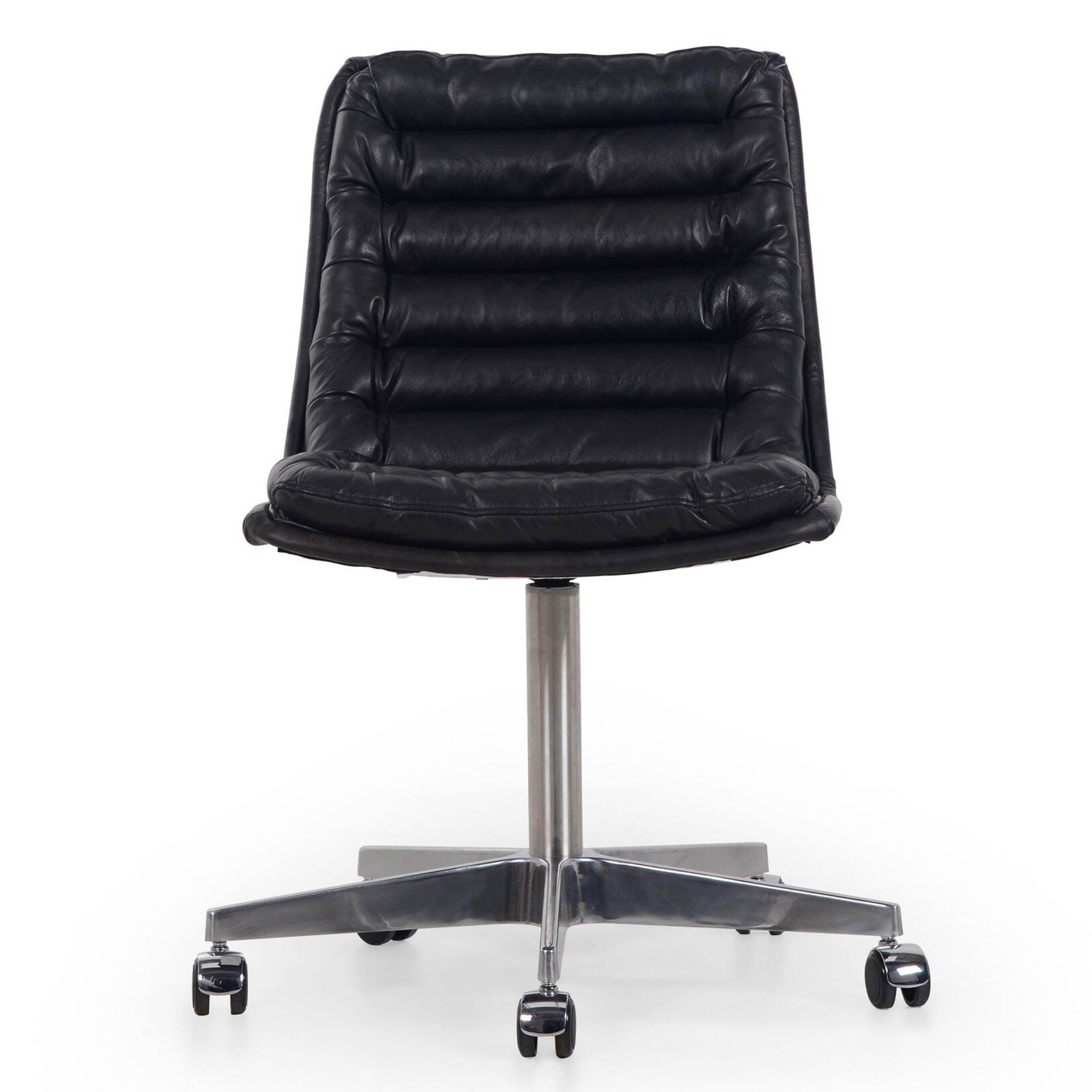 Malibu Desk Chair, Rider Black