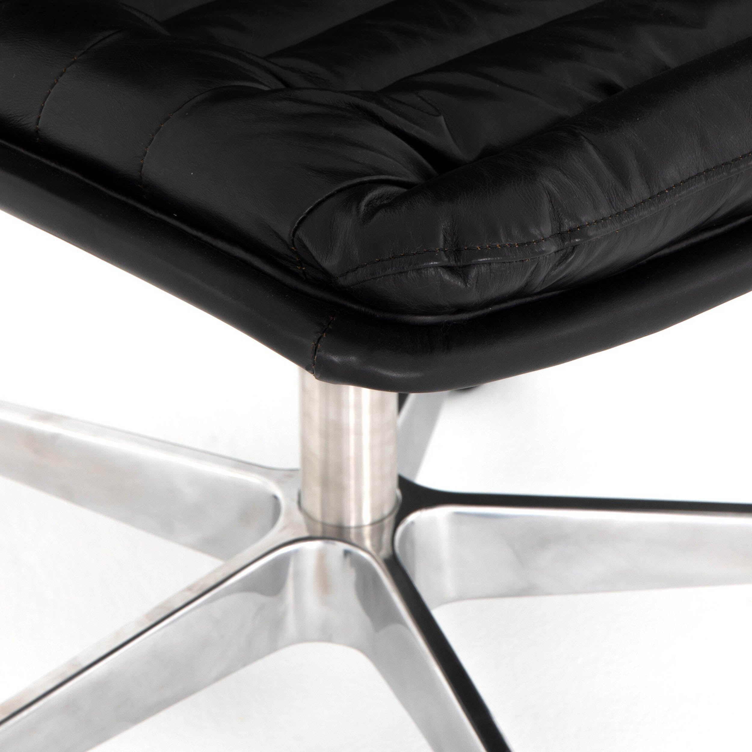 Malibu Desk Chair, Rider Black