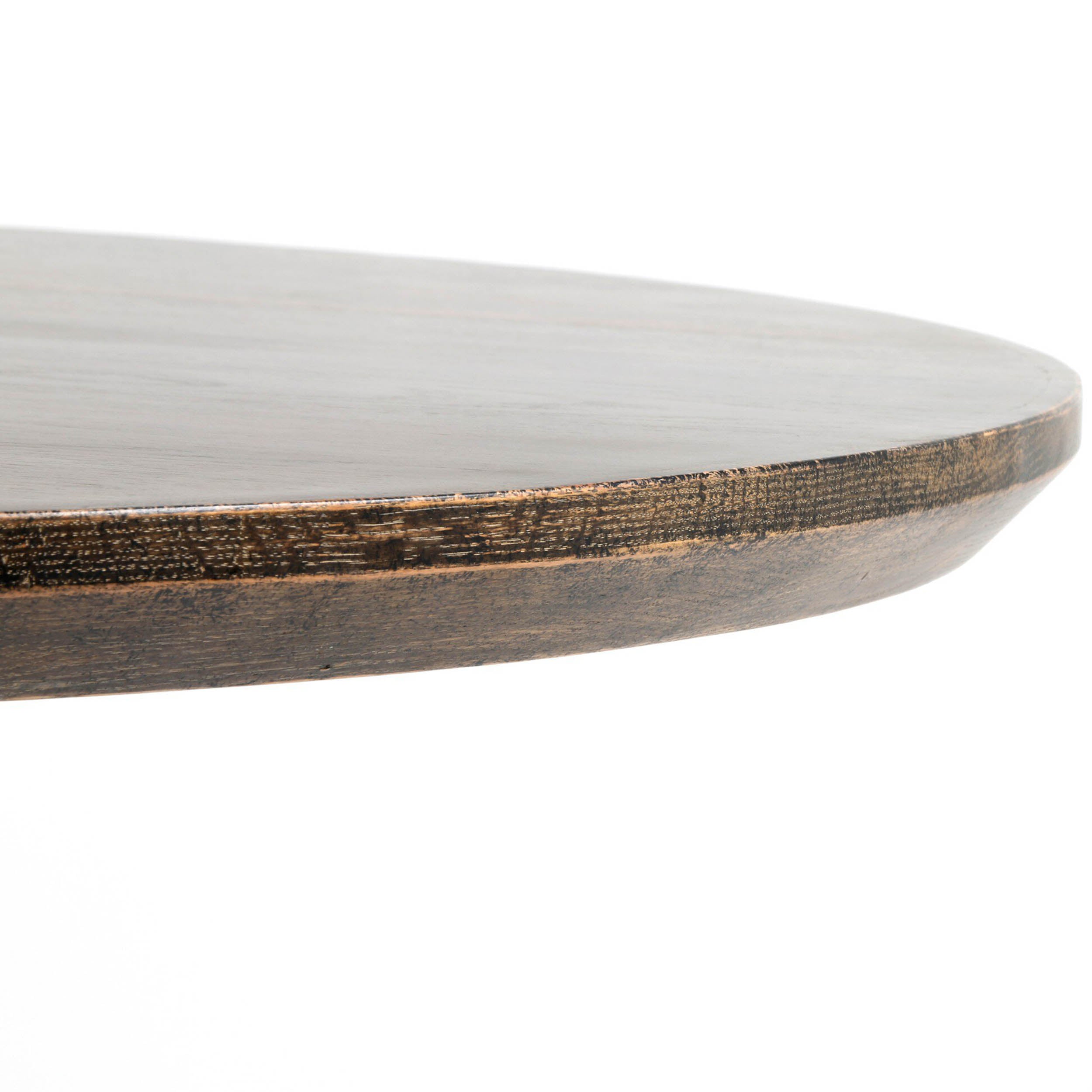 Powell Dining Table, English Brown Oak Veneer