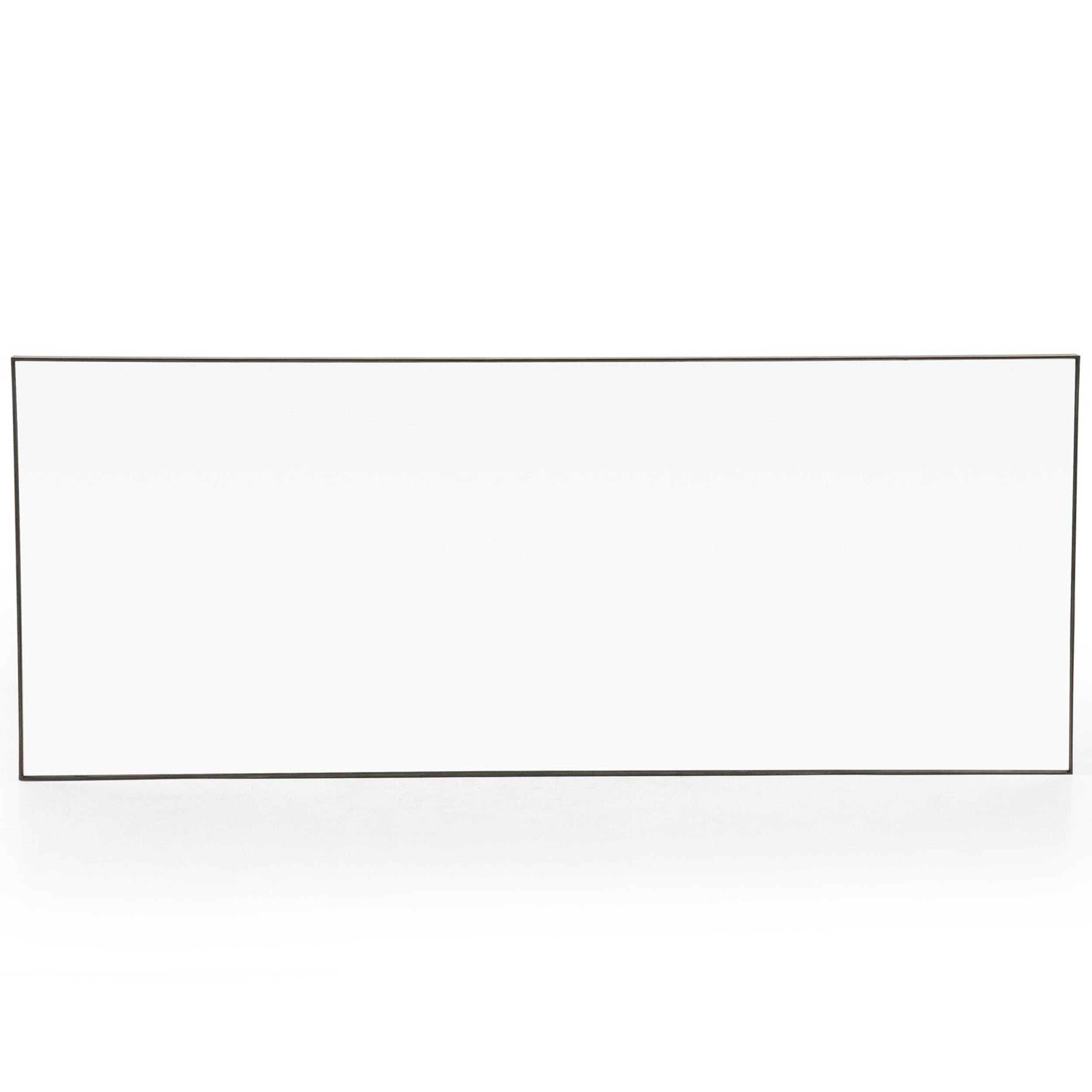 Bellvue Floor Mirror, Rustic Black