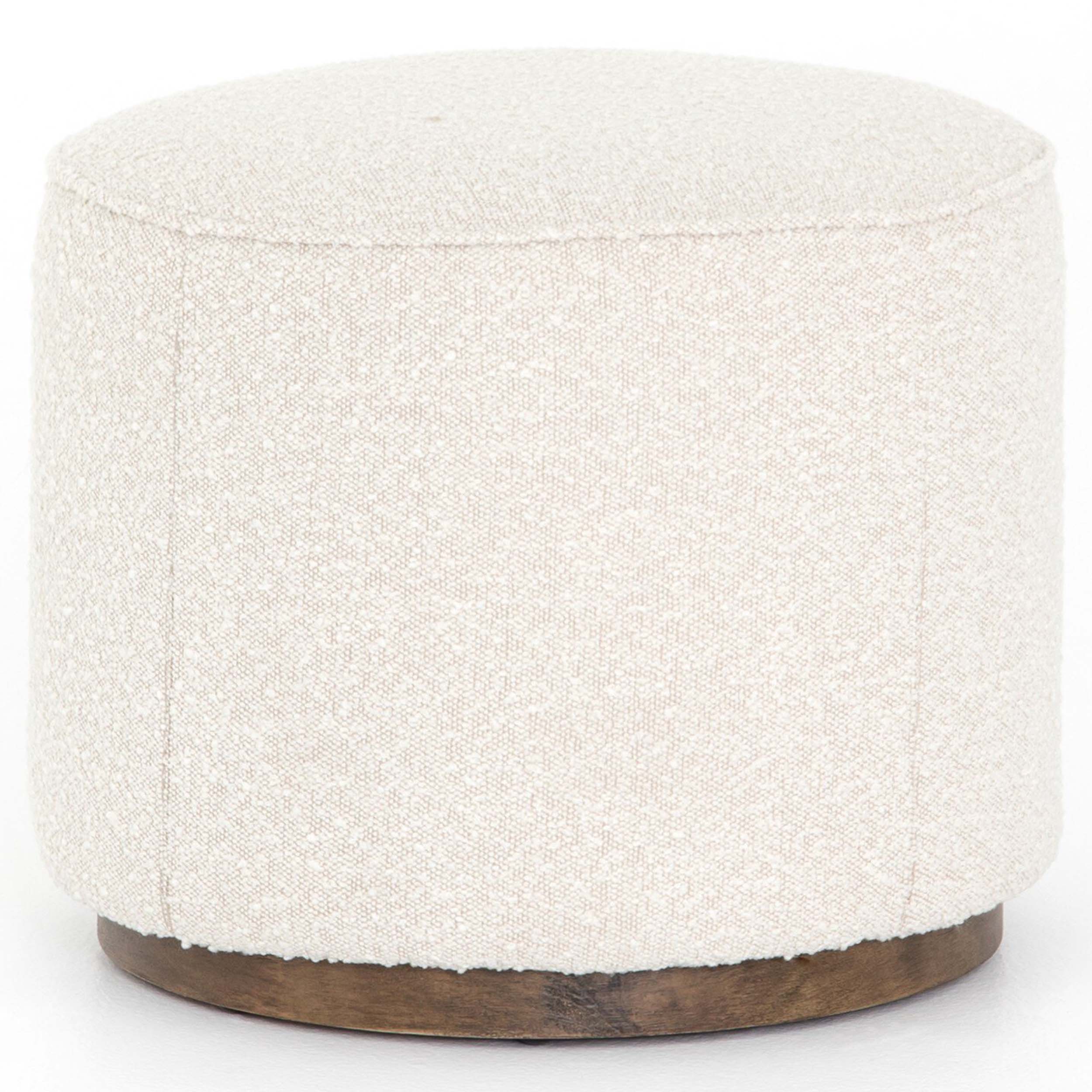 Sinclair Round Ottoman, Knoll Natural