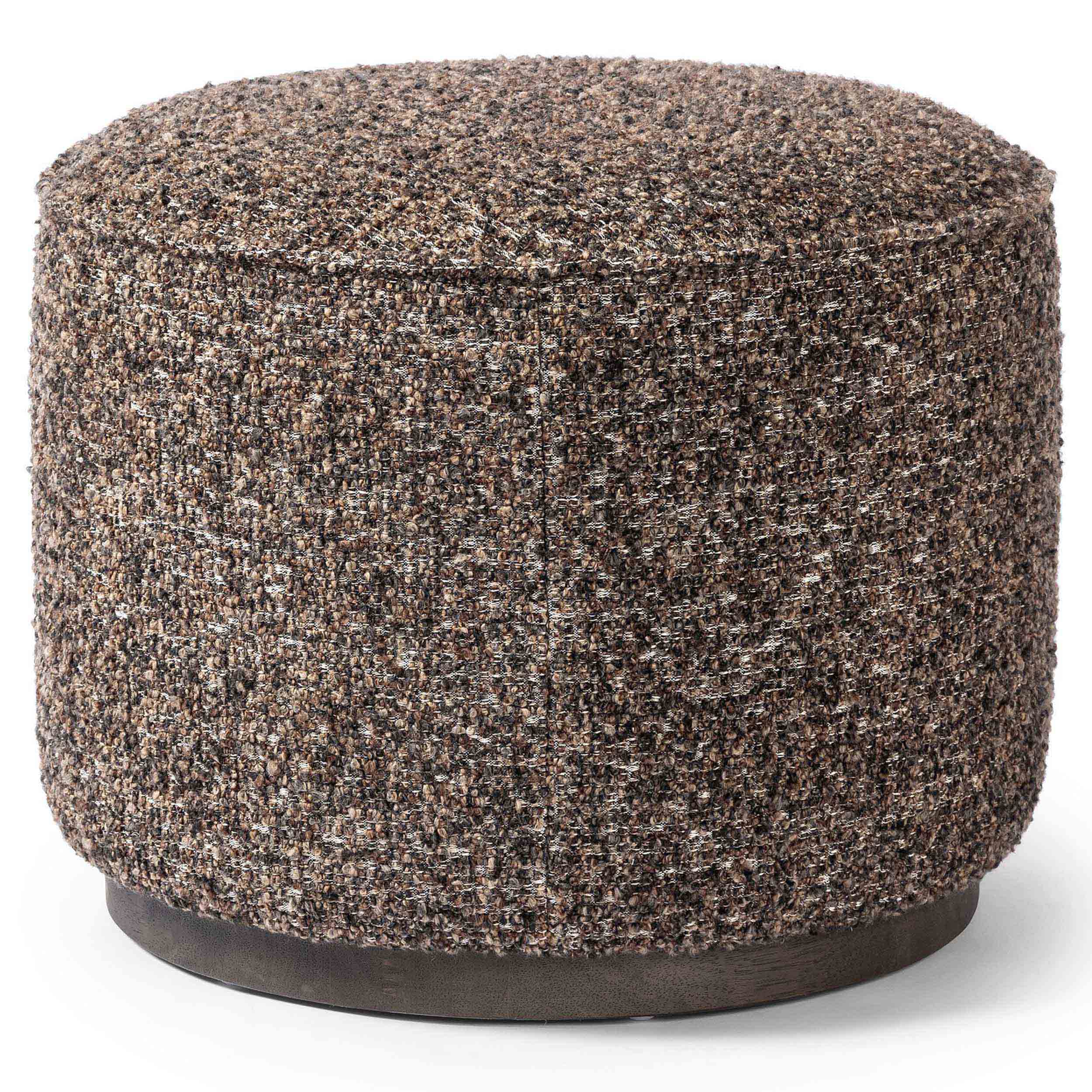 Sinclair Round Ottoman, Ivan Granite