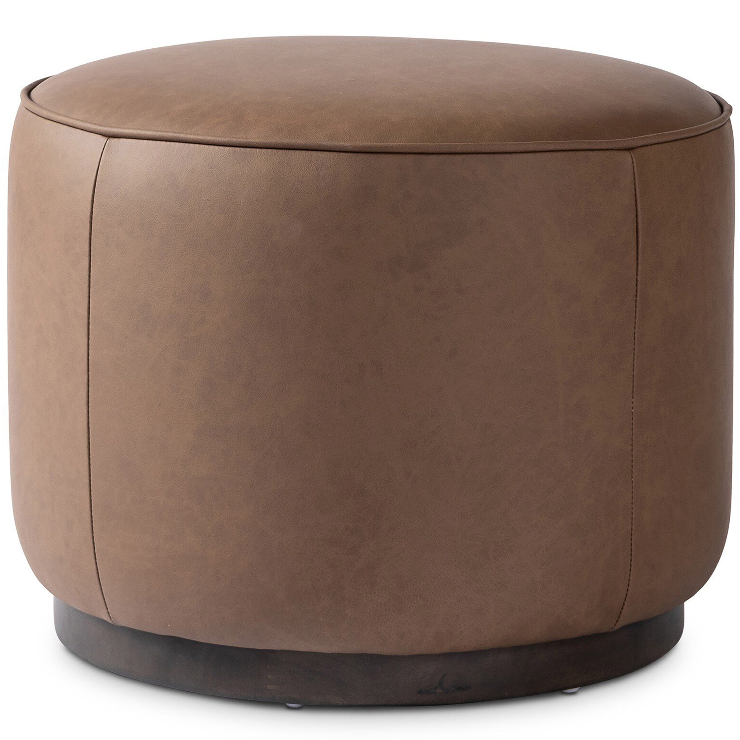 Sinclair Round Ottoman, Maestro Cigar