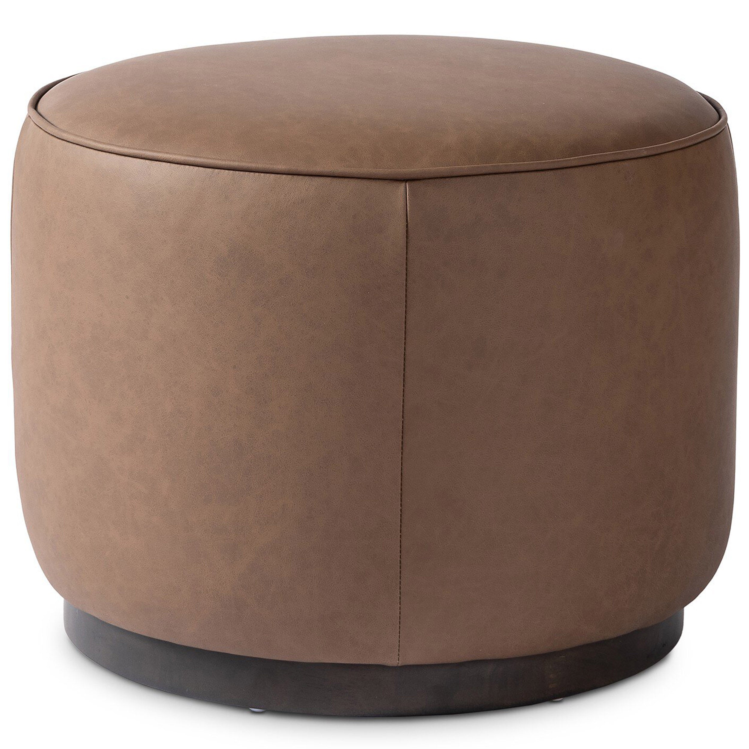 Sinclair Round Ottoman, Maestro Cigar