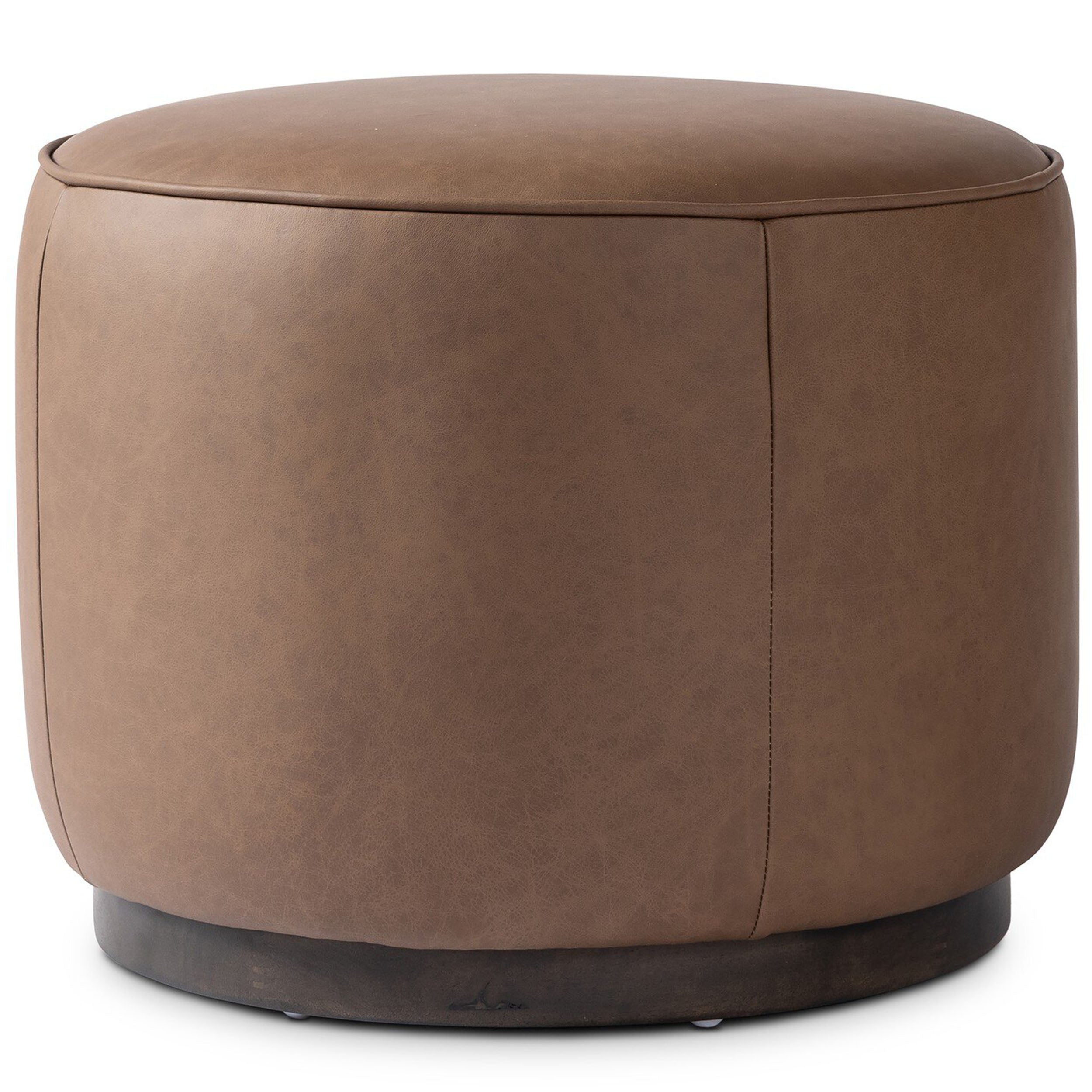 Sinclair Round Ottoman, Maestro Cigar