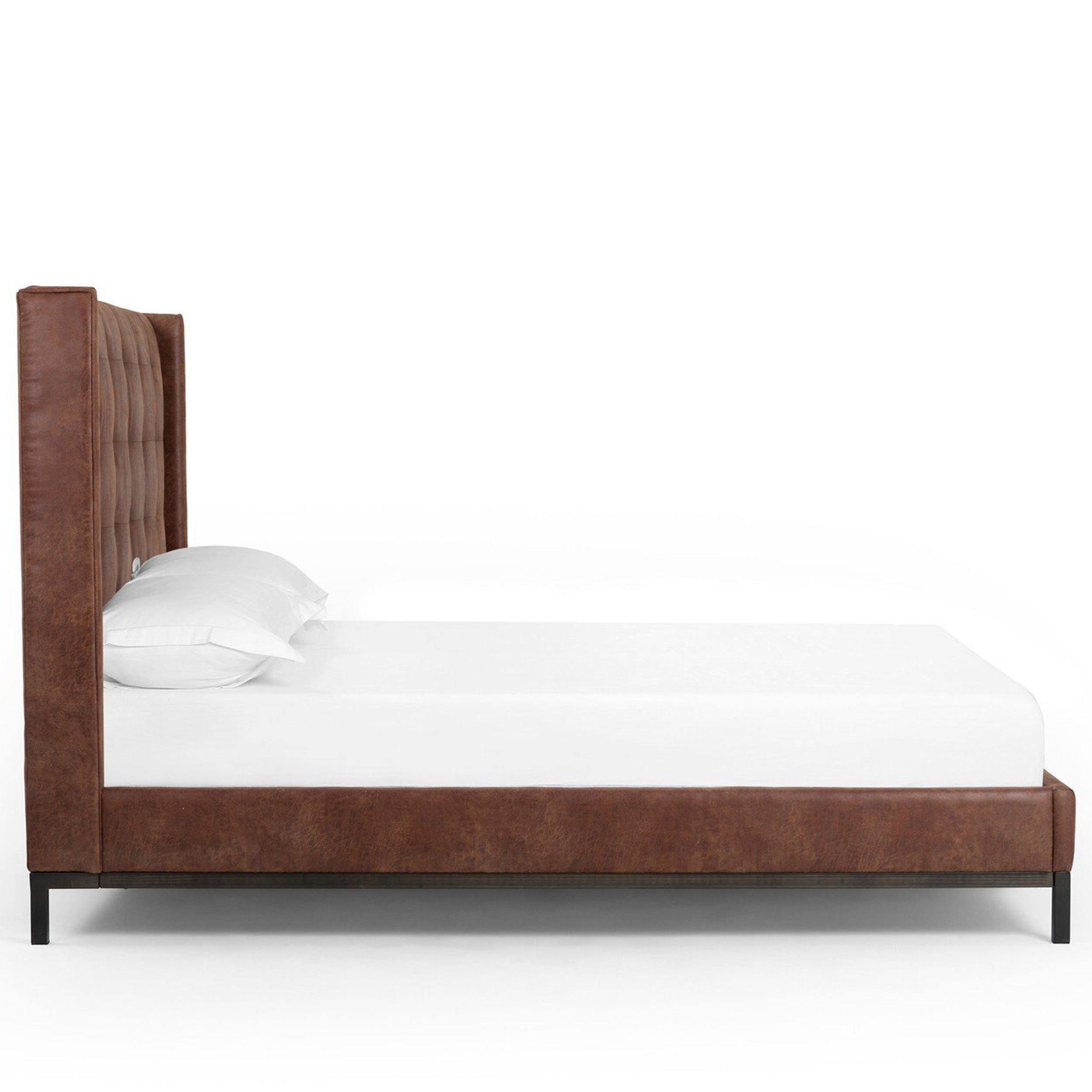 Newhall Bed - 55", Vintage Tobacco