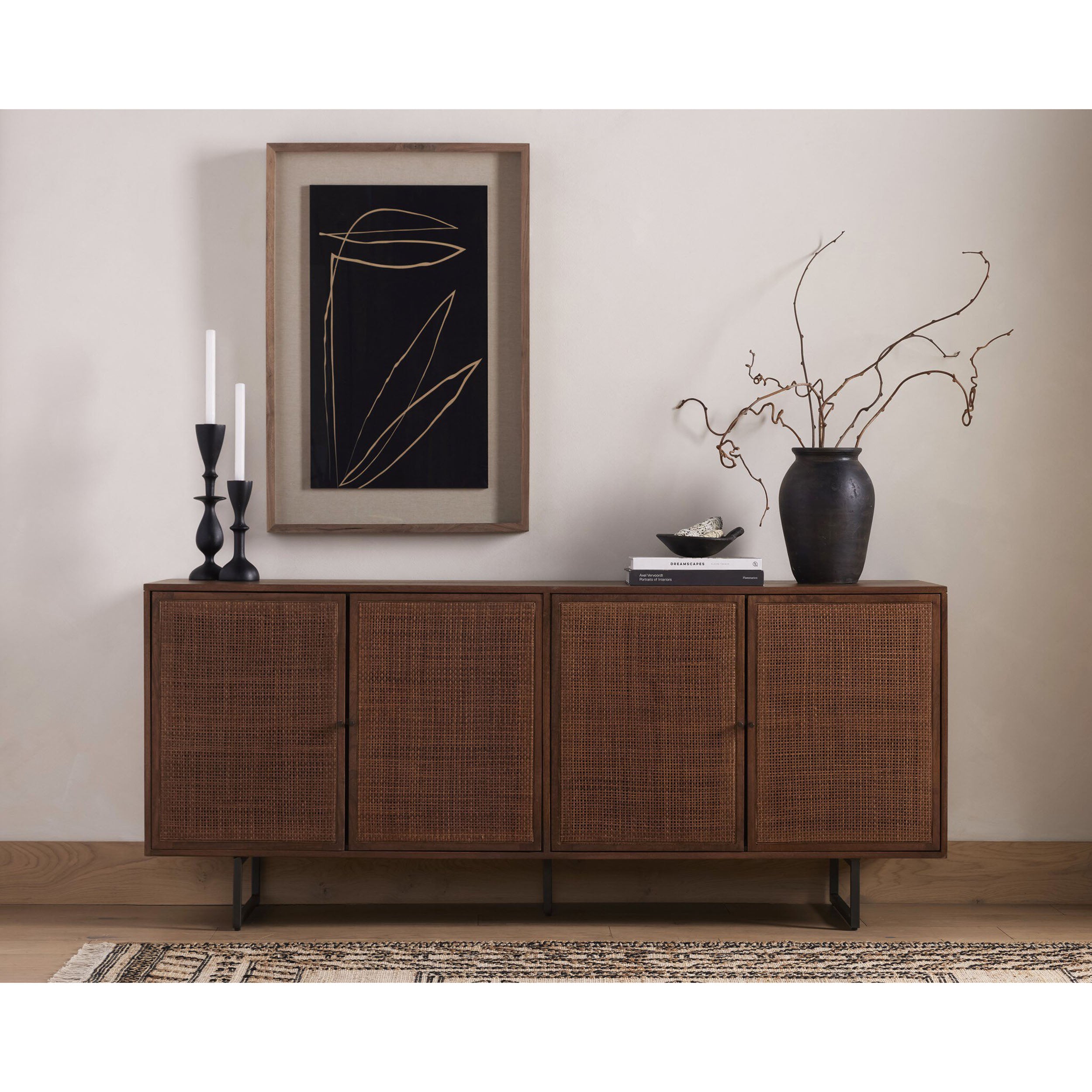 Carmel Sideboard, Brown Wash
