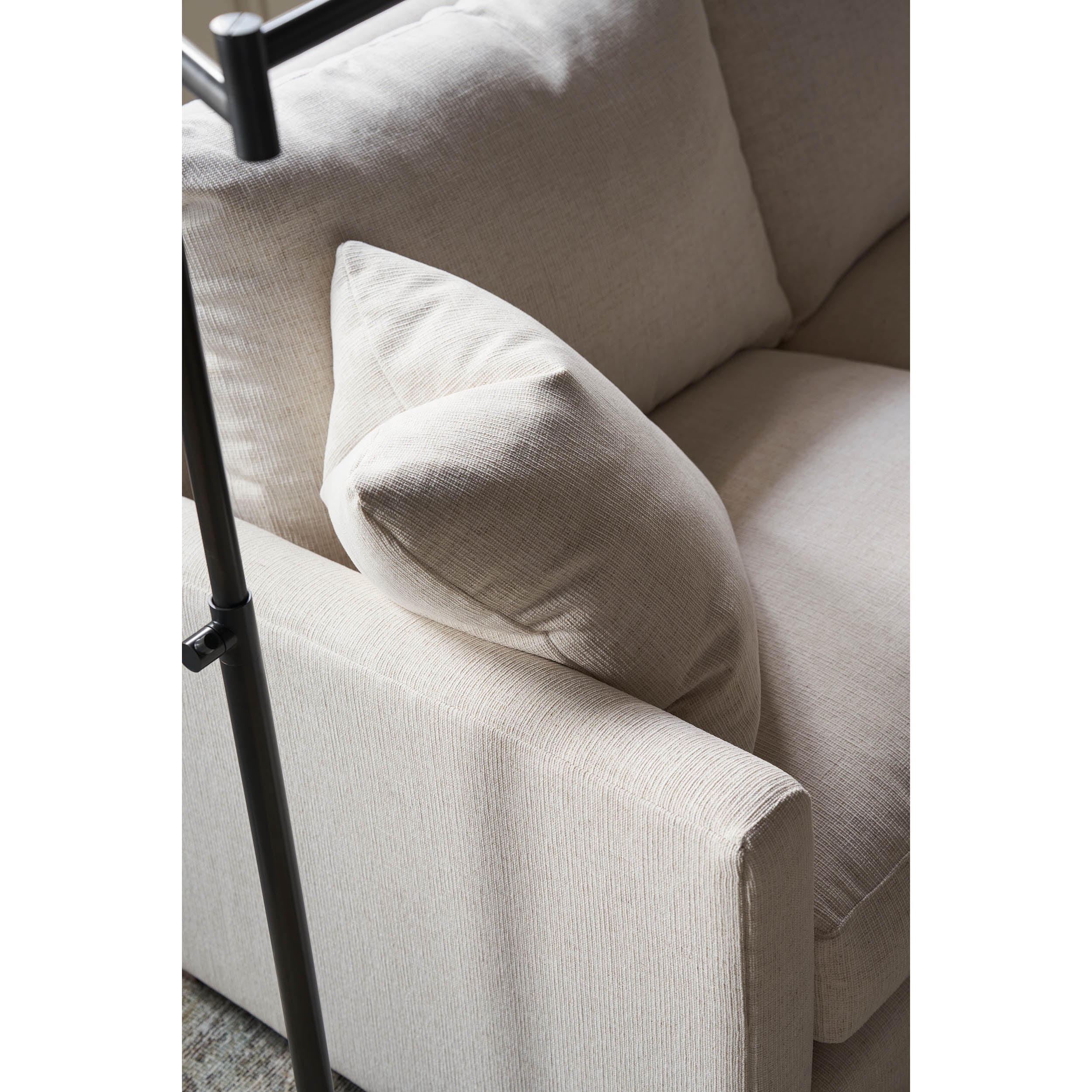 106" x 110" Quick Ship Lilah Sectional - Plush Crypton Chenille,