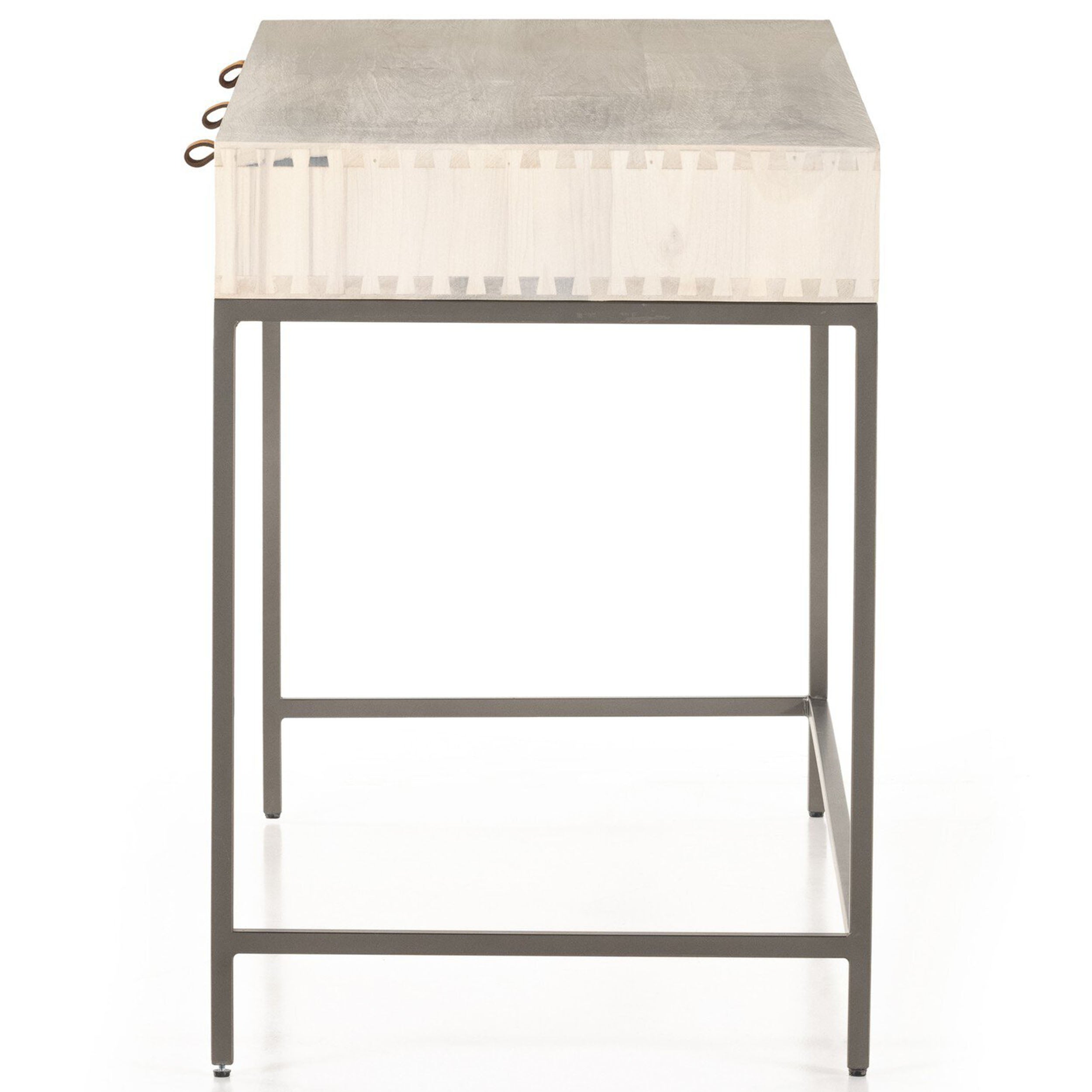 Trey Modular Writing Desk, Dove Poplar