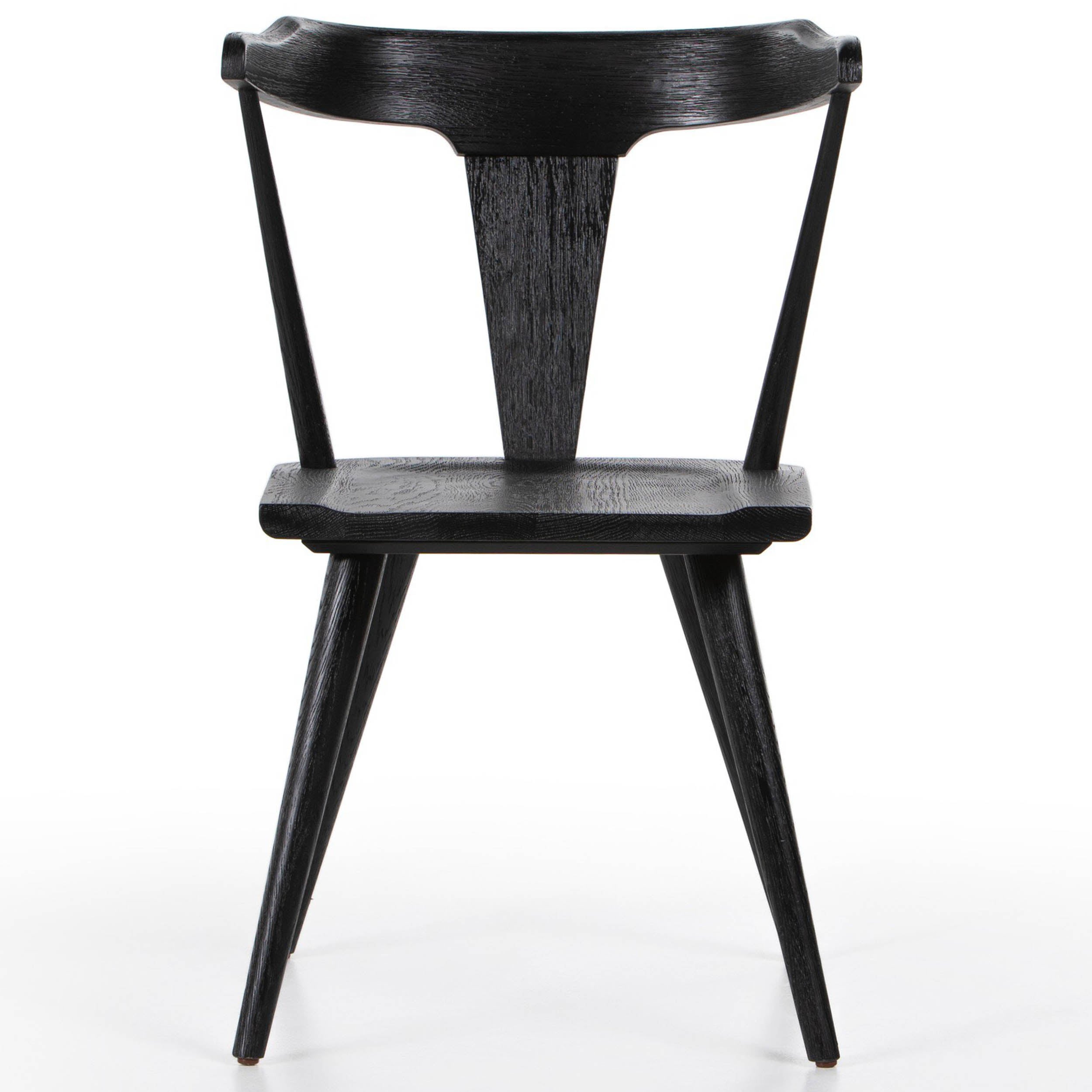 Ripley Dining Chair, Black Oak