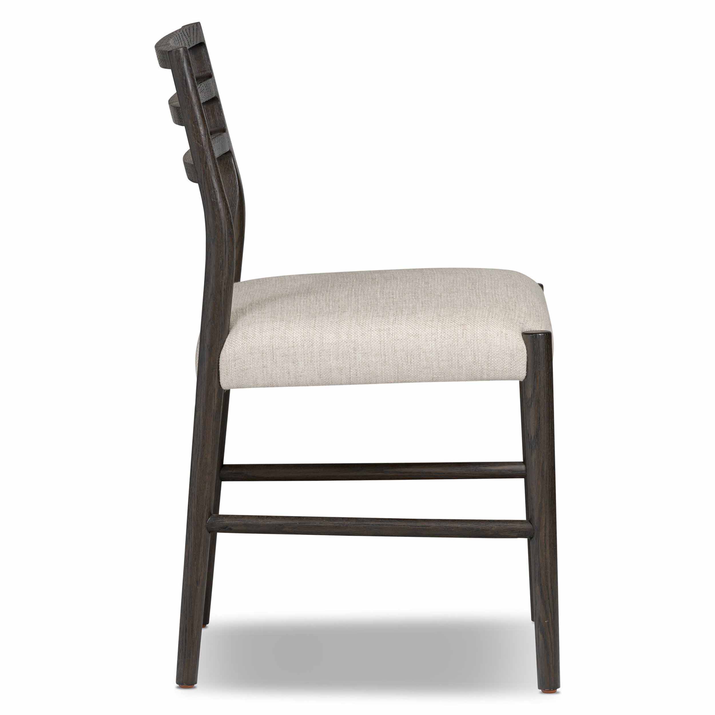 Glenmore Dining Chair, Essence Natural, Light Carbon