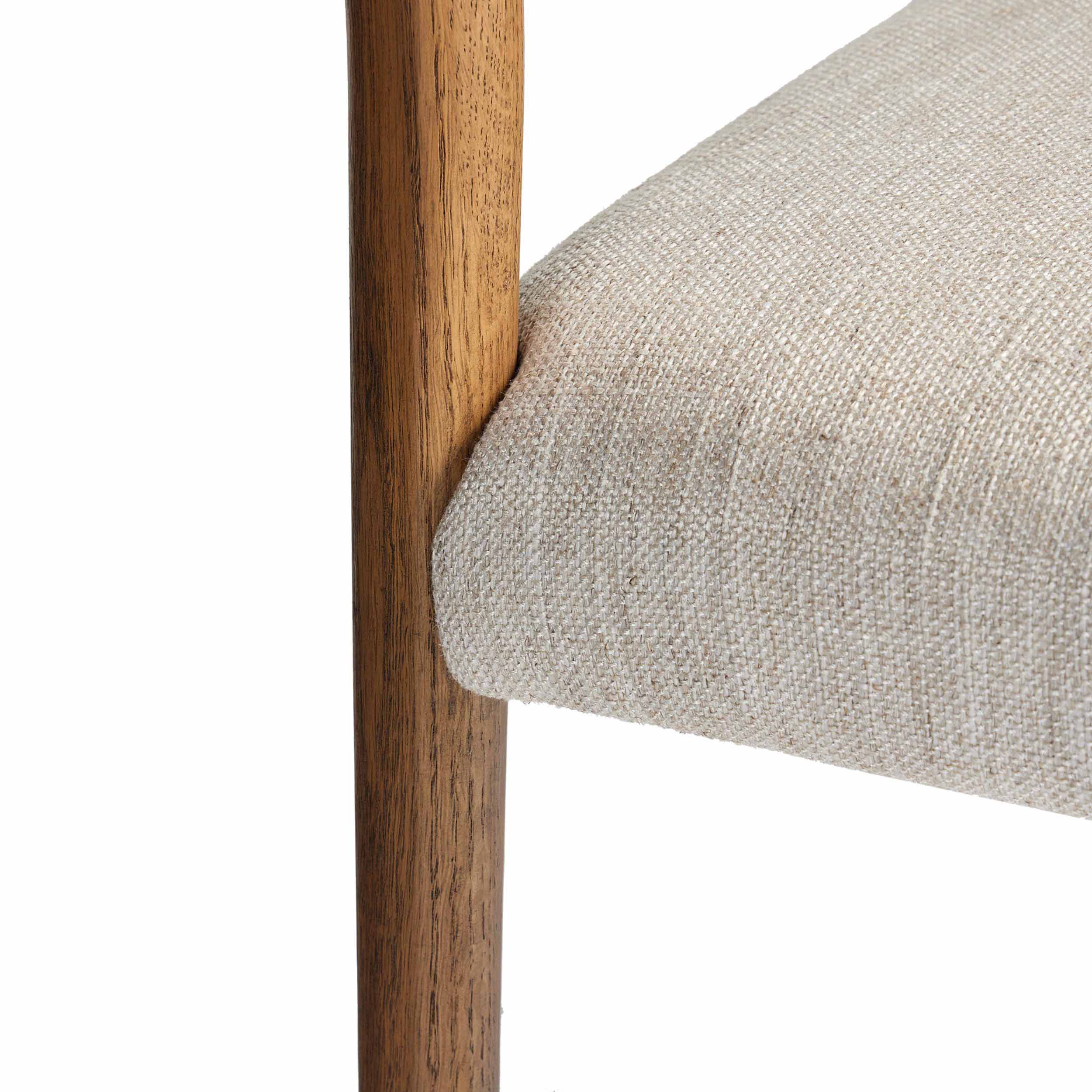 Glenmore Dining Chair, Essence Natural, Smoked Oak