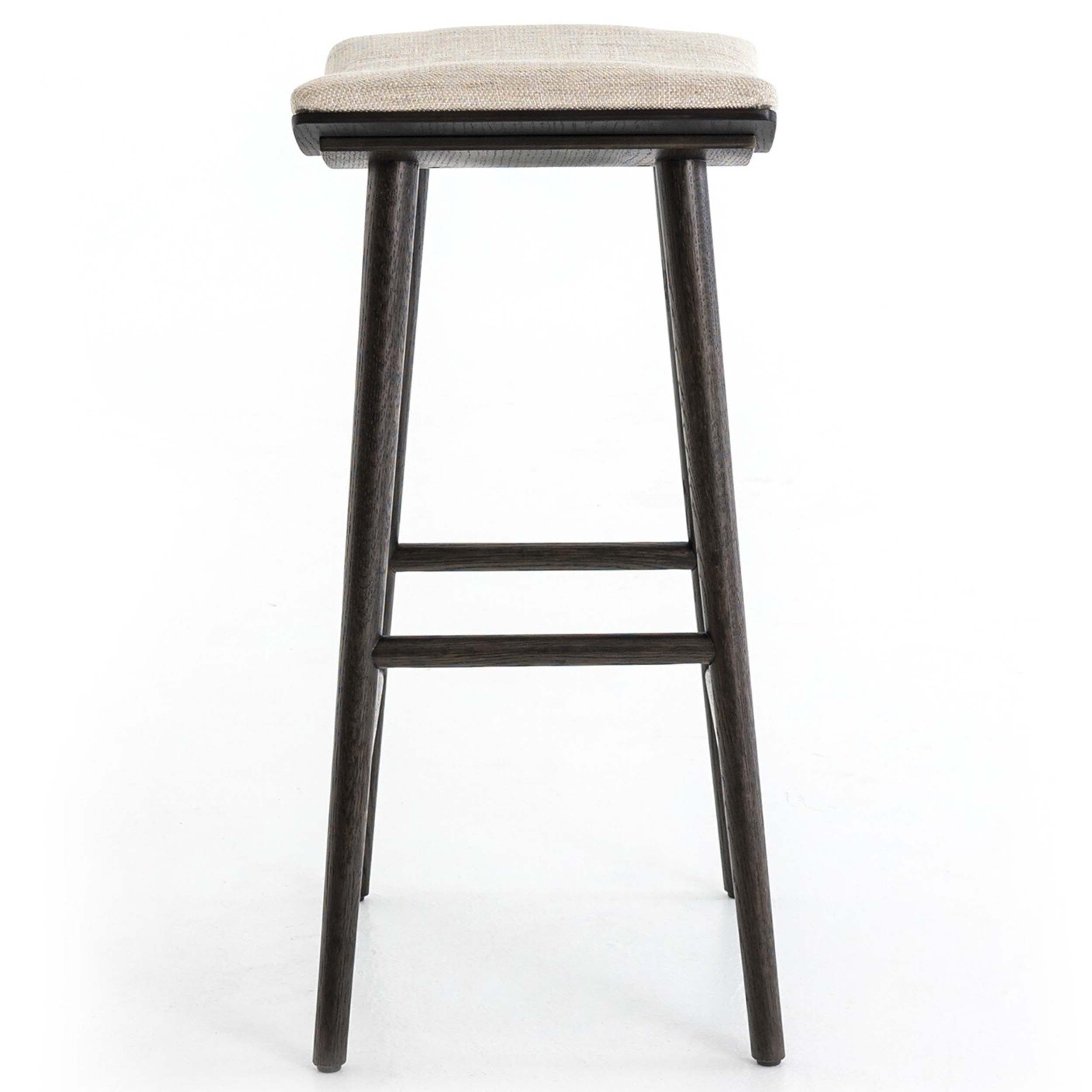 Union Bar + Counter Stool, Essence Natural, Light Carbon Ash