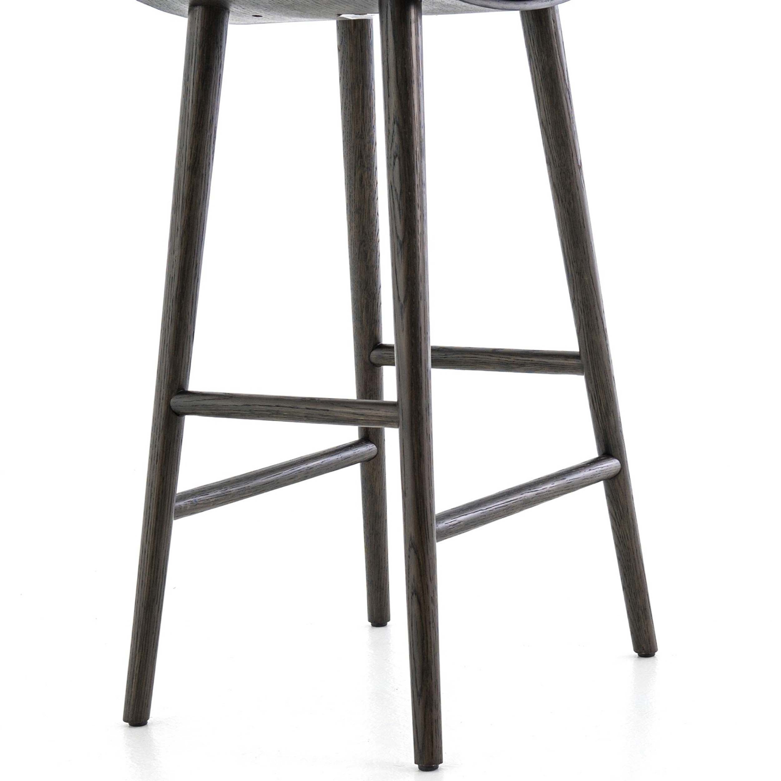 Union Bar + Counter Stool, Essence Natural, Light Carbon Ash