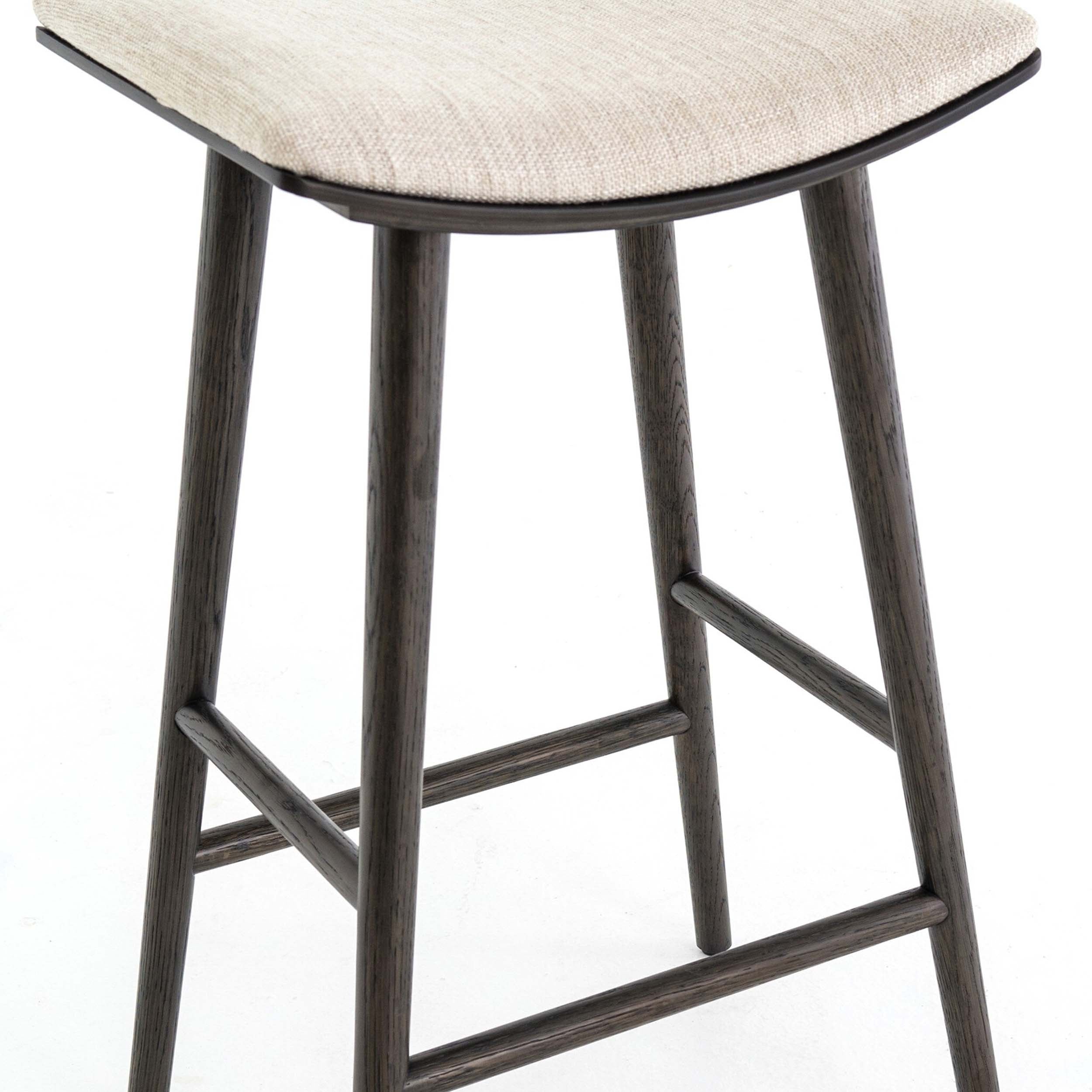 Union Bar + Counter Stool, Essence Natural, Light Carbon Ash