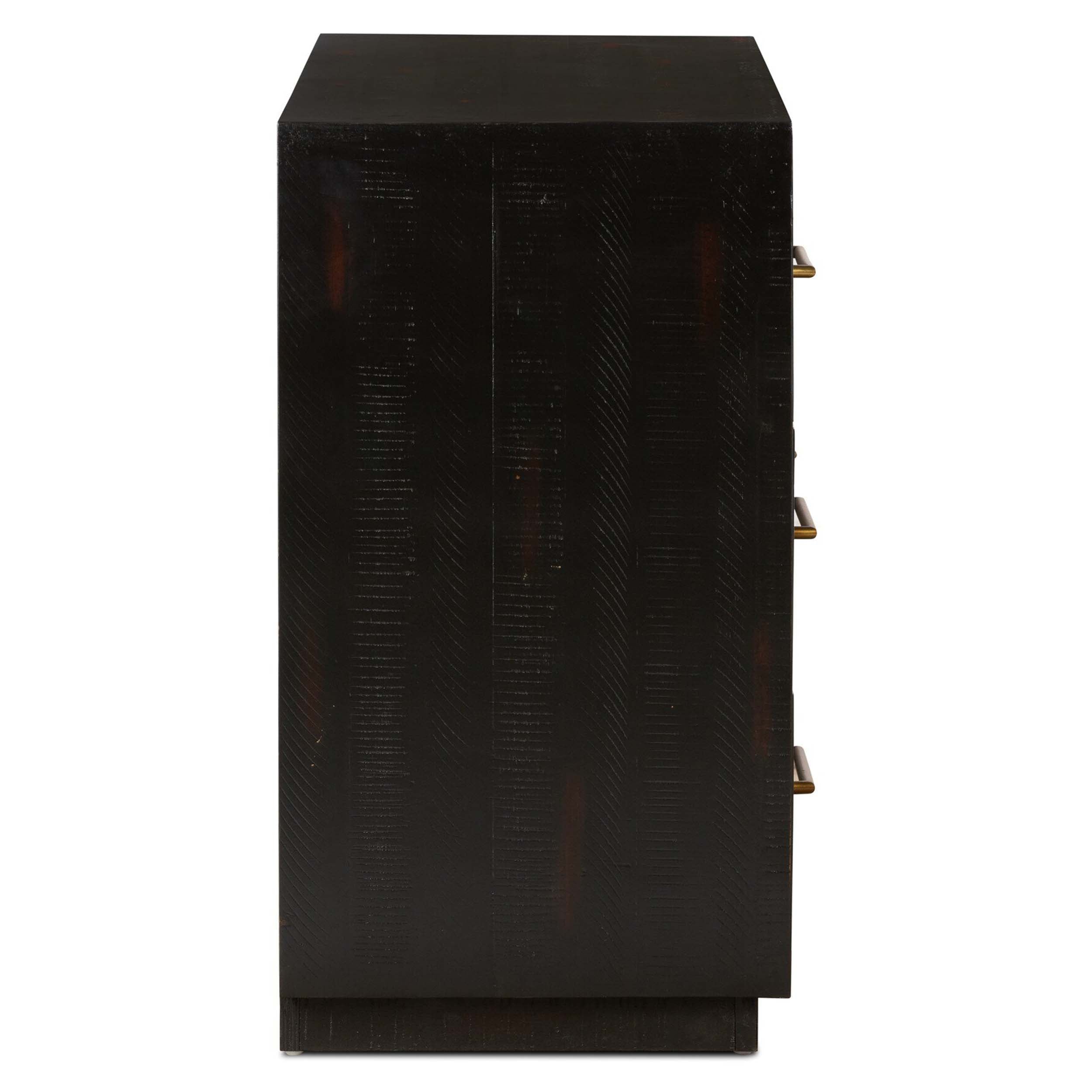 Suki 6 Drawer Dresser, Burnished Black