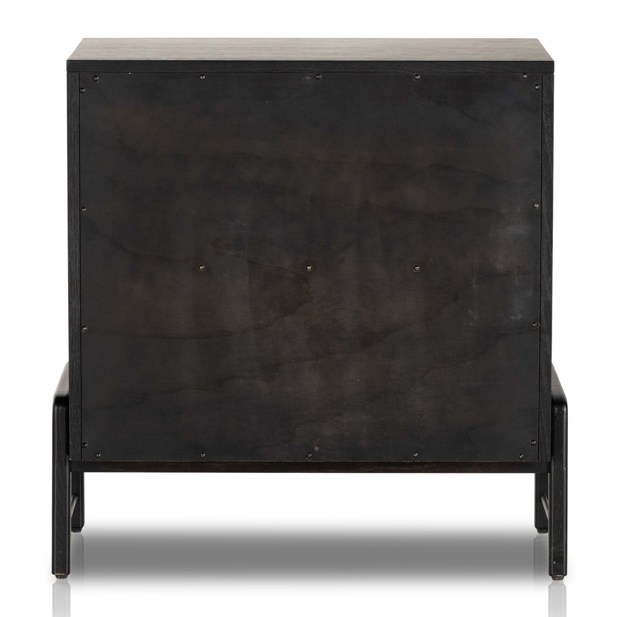 Rosedale 3 Drawer Dresser, Ebony Oak Veneer
