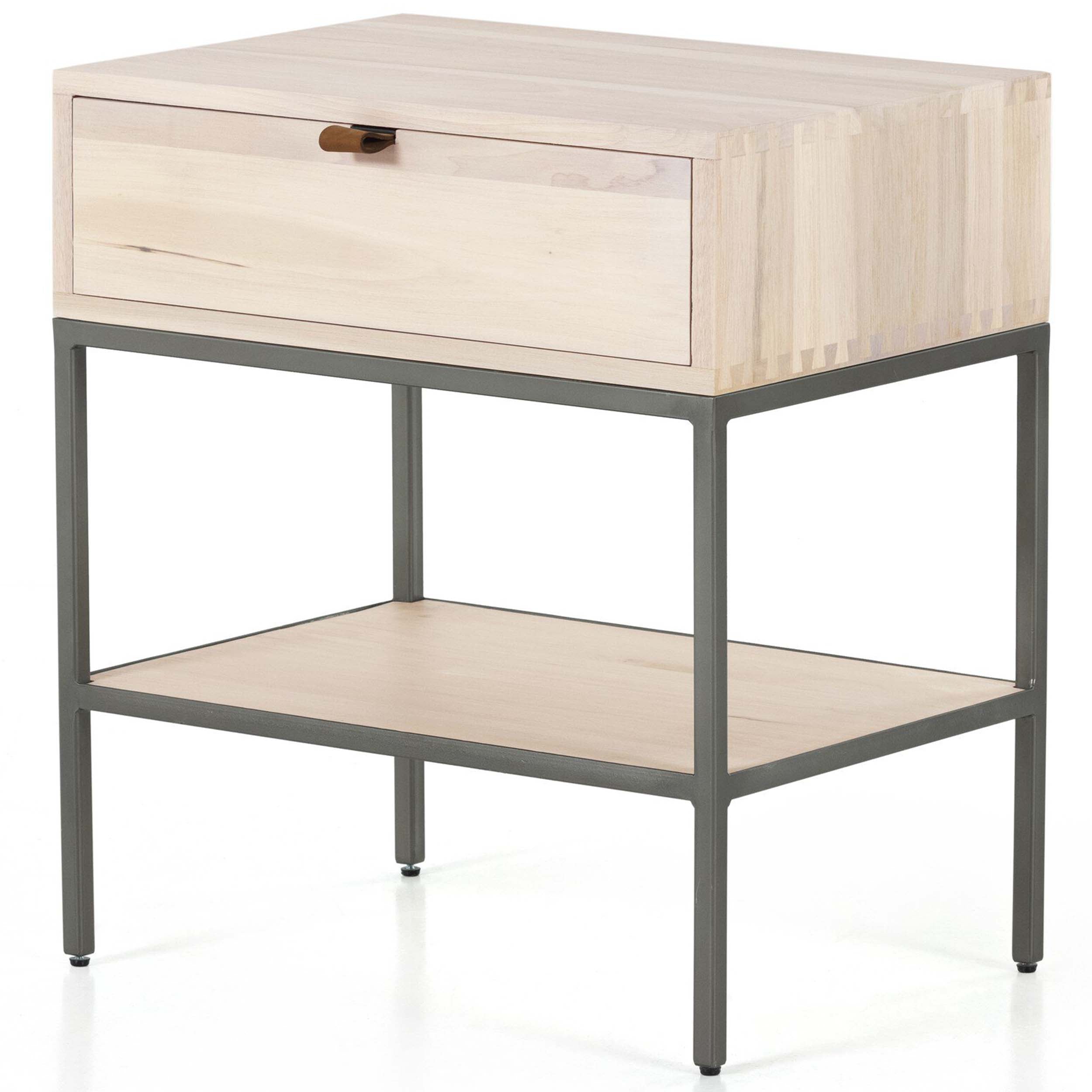 Trey Nightstand, Dove Poplar