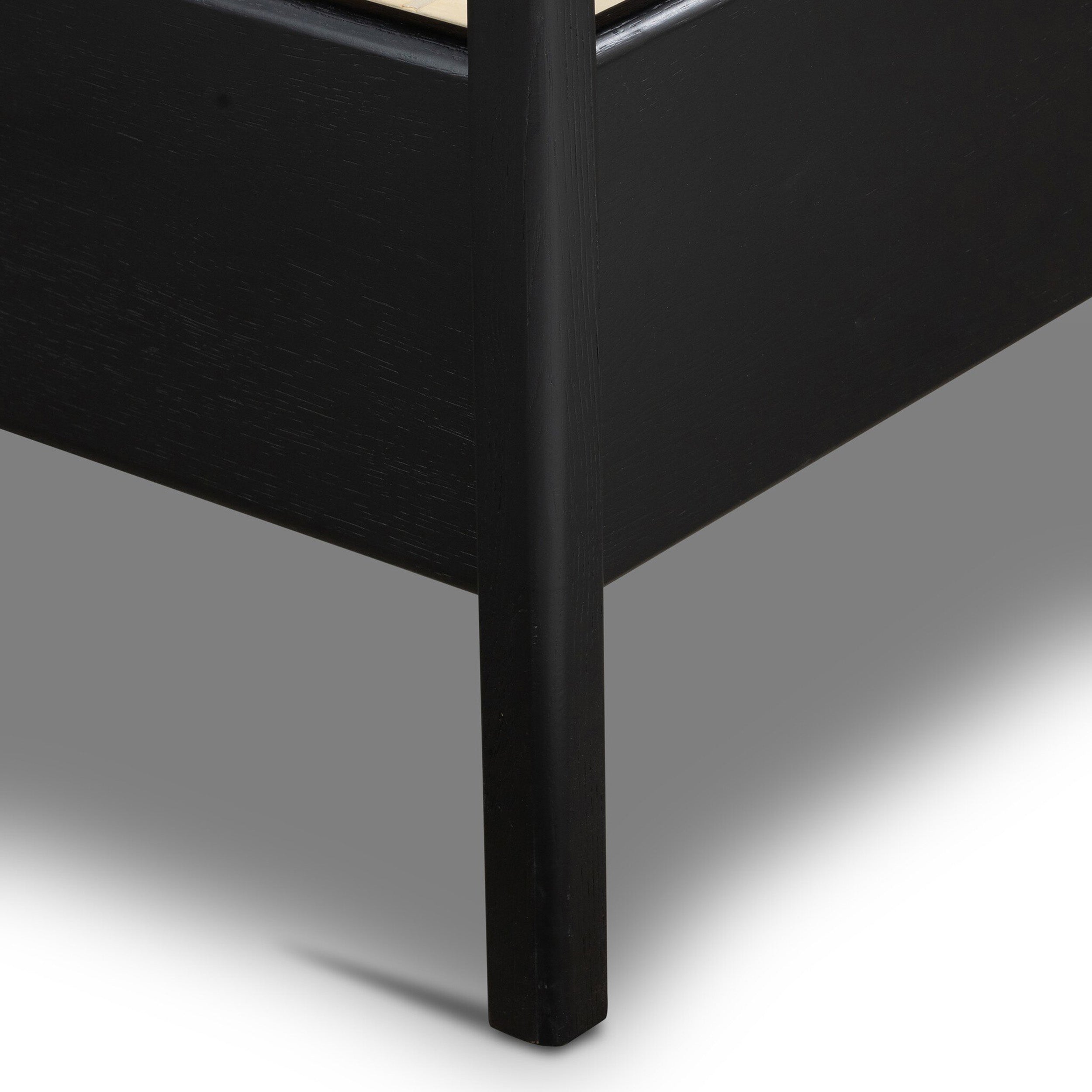 Rosedale Bed, Chaps Sand, Ebony Oak Veneer + Chaps Saddle