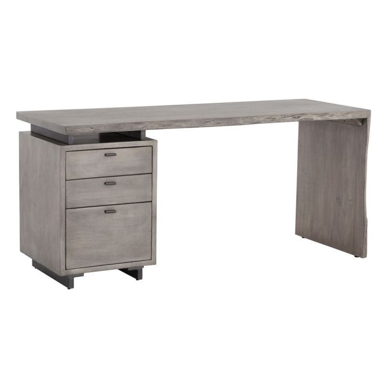 LEWIS DESK - GREY