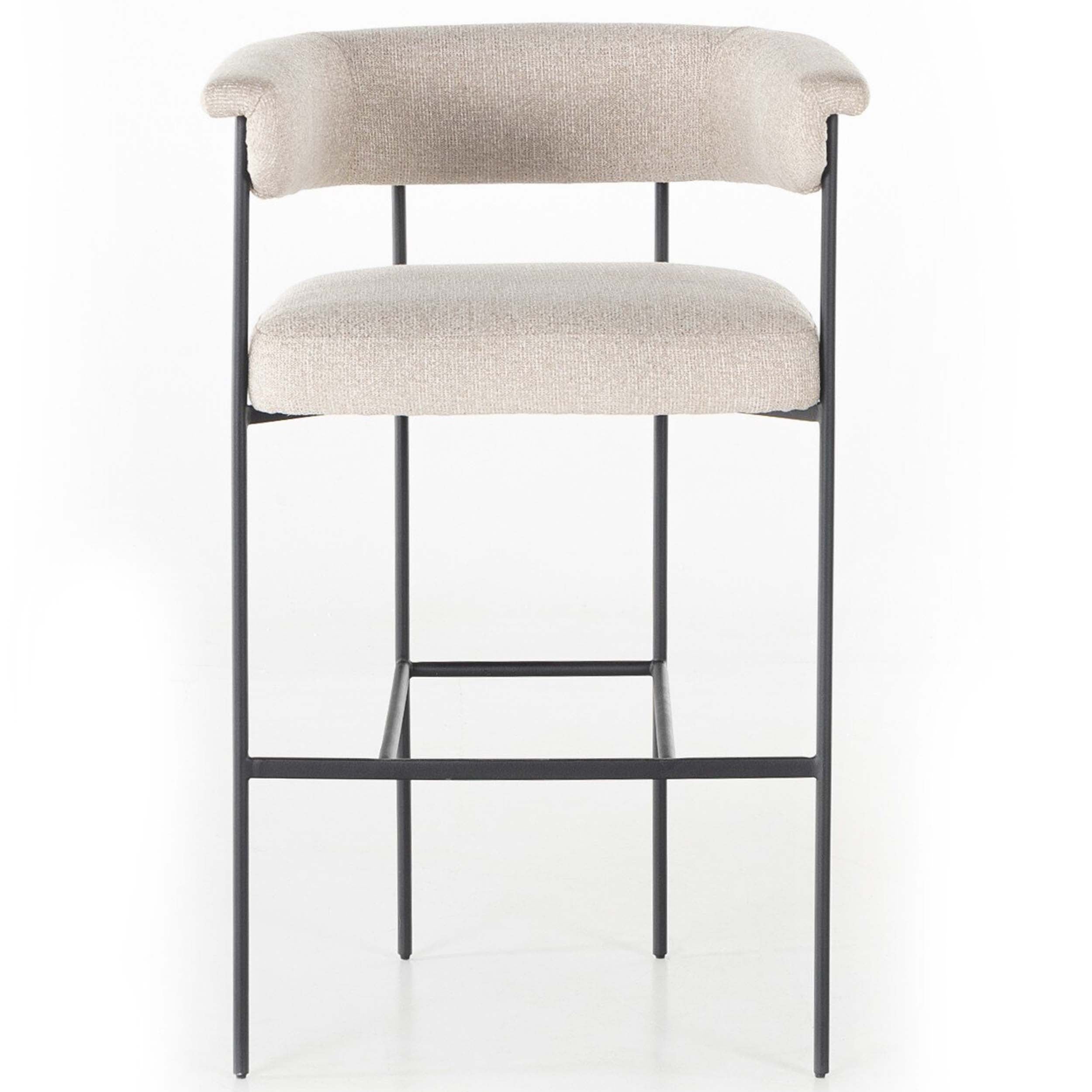 Carrie Bar + Counter Stool, Light Camel