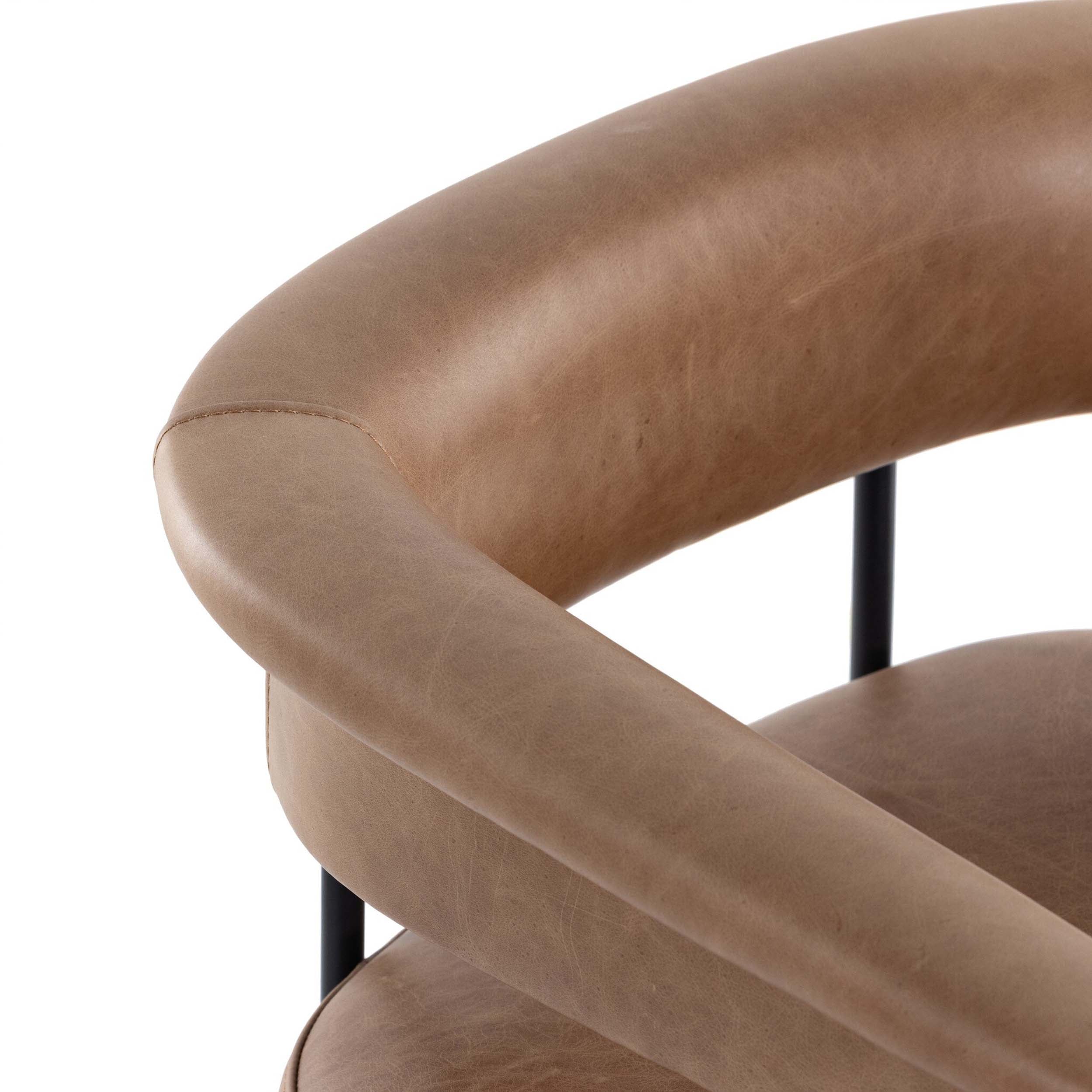 Carrie Bar + Counter Stool, Chaps Saddle