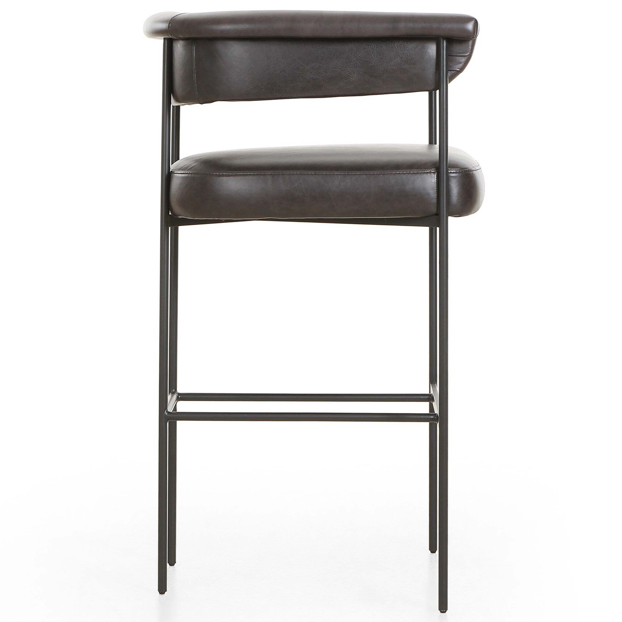 Carrie Bar + Counter Stool, Sonoma Black