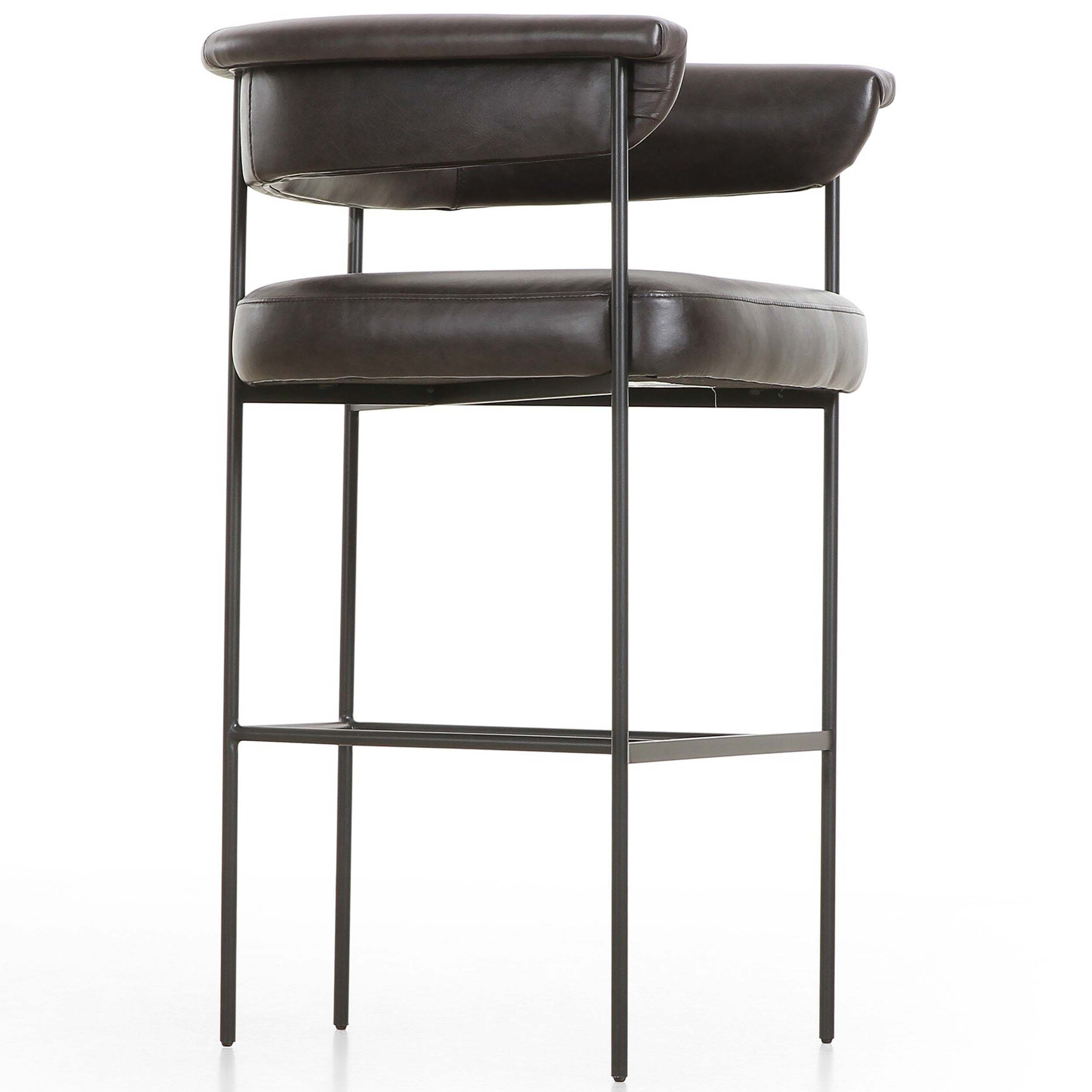 Carrie Bar + Counter Stool, Sonoma Black