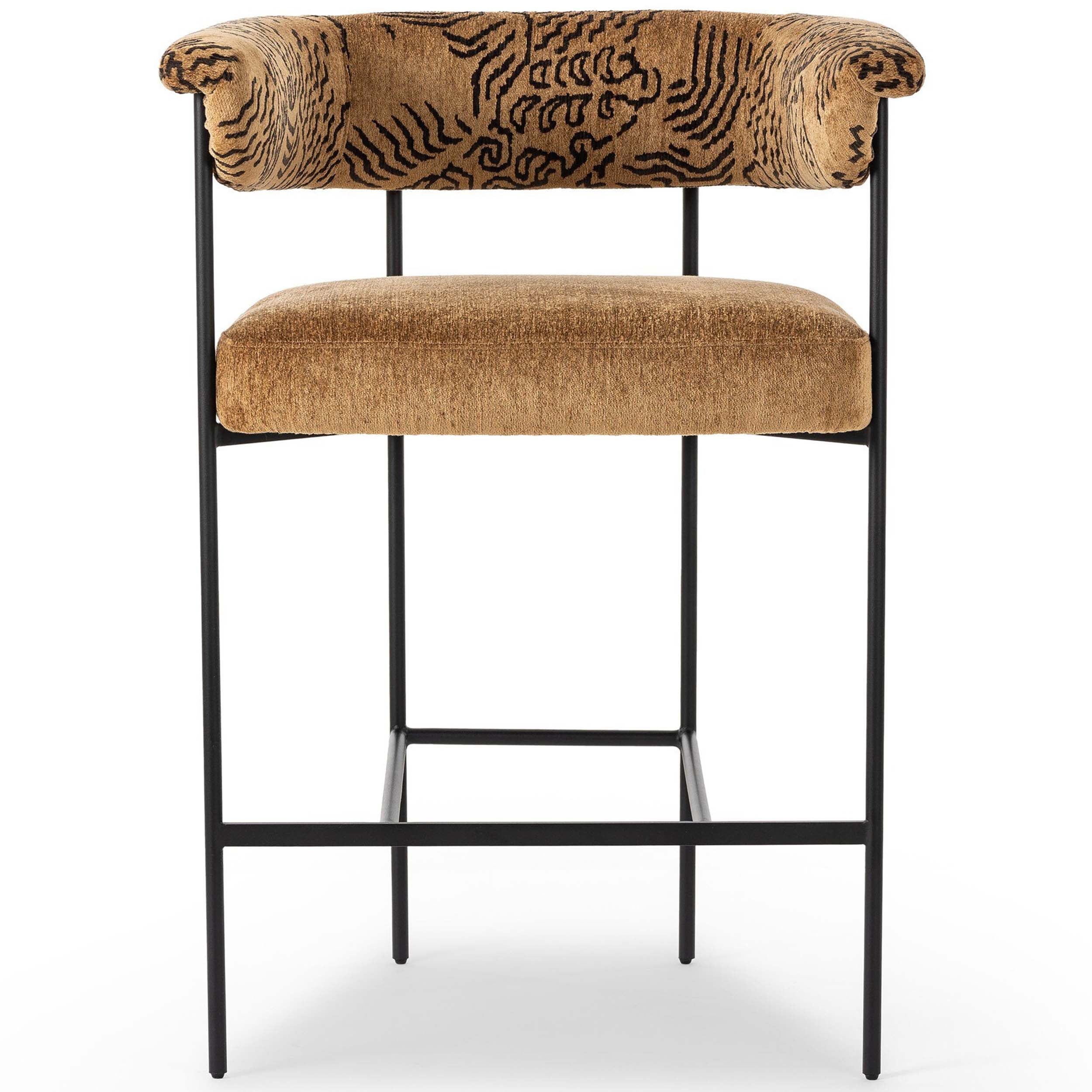 Carrie Bar + Counter Stool, Dharma Ochre