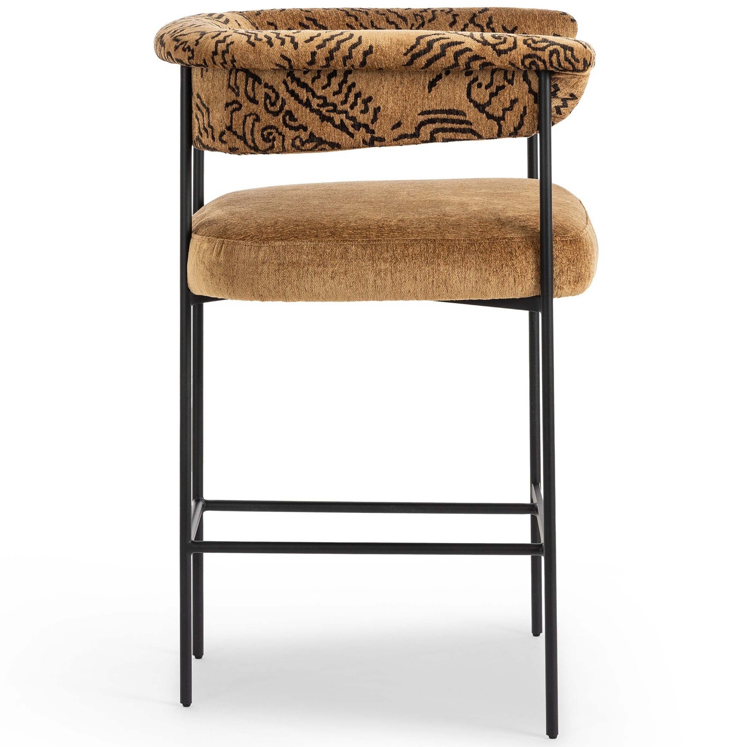 Carrie Bar + Counter Stool, Dharma Ochre
