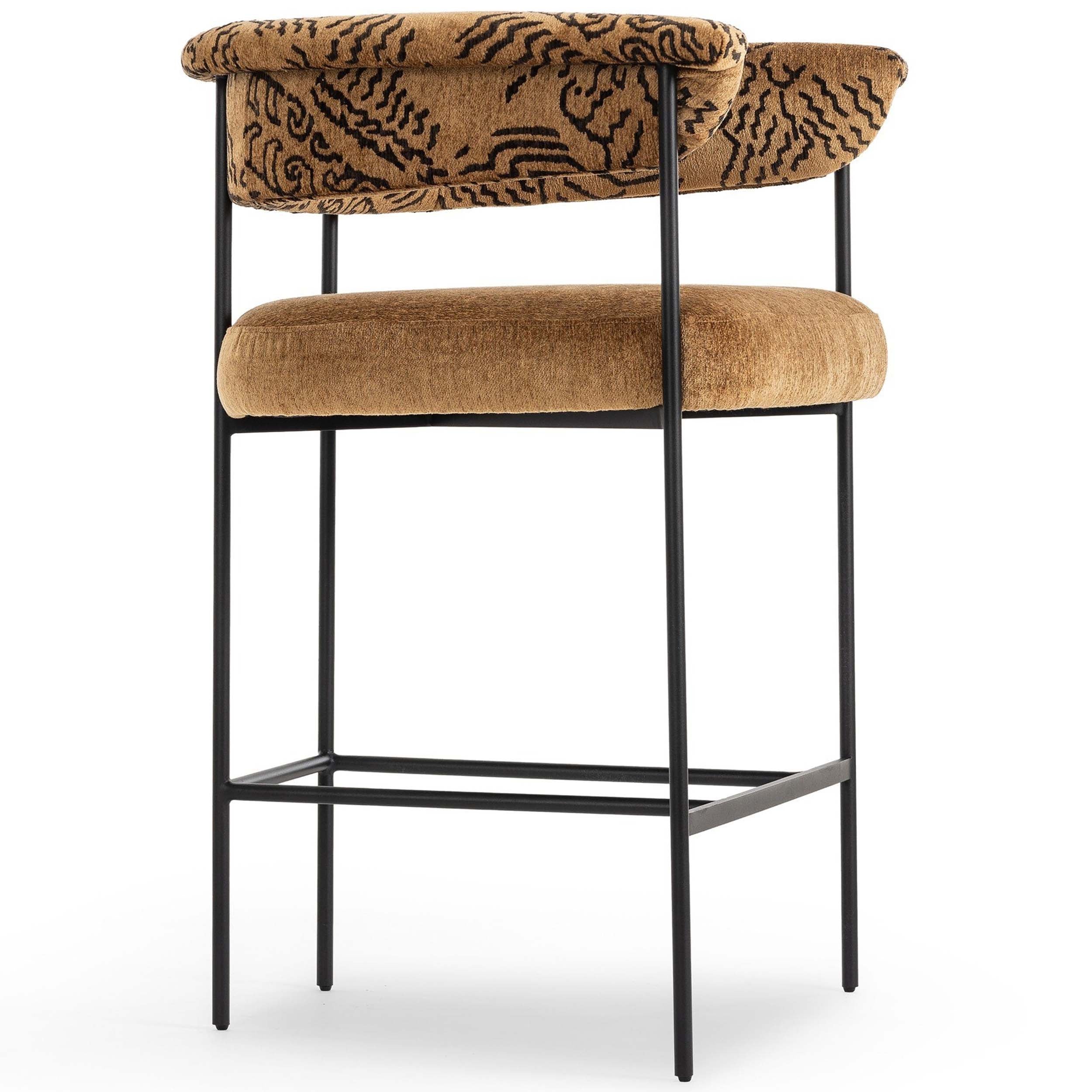 Carrie Bar + Counter Stool, Dharma Ochre